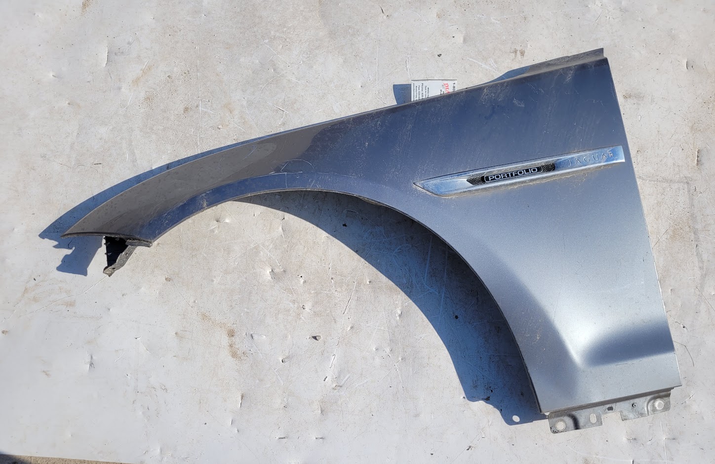 Fender for Jaguar vehicles