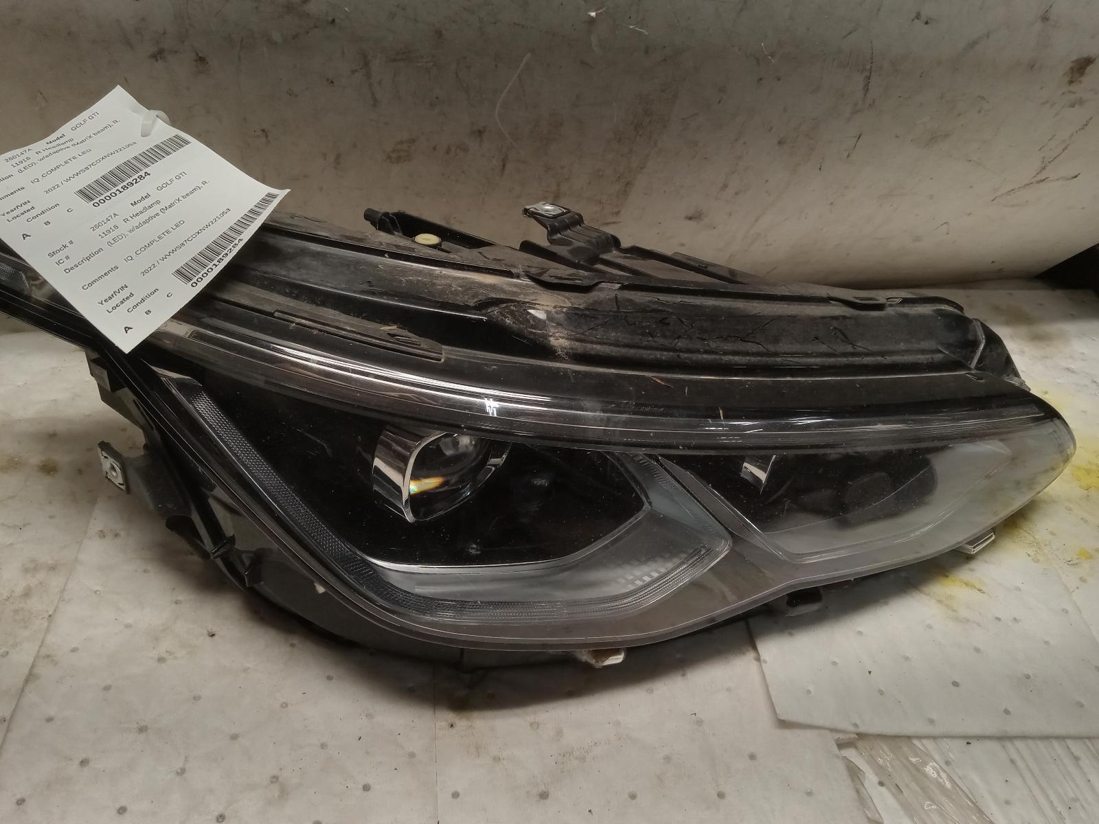 Headlight Assembly for Volkswagen vehicles