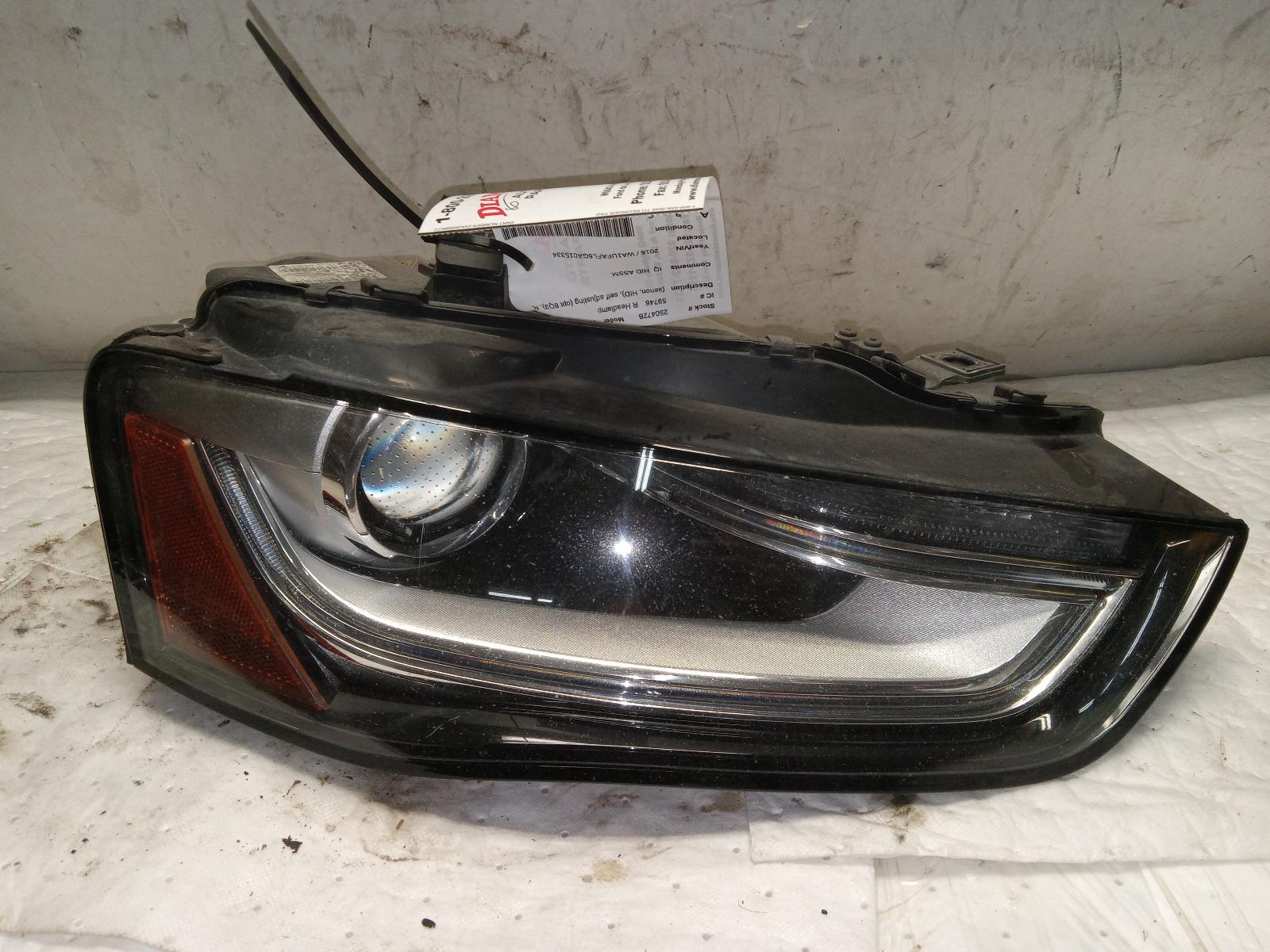 Headlight Assembly for Audi vehicles