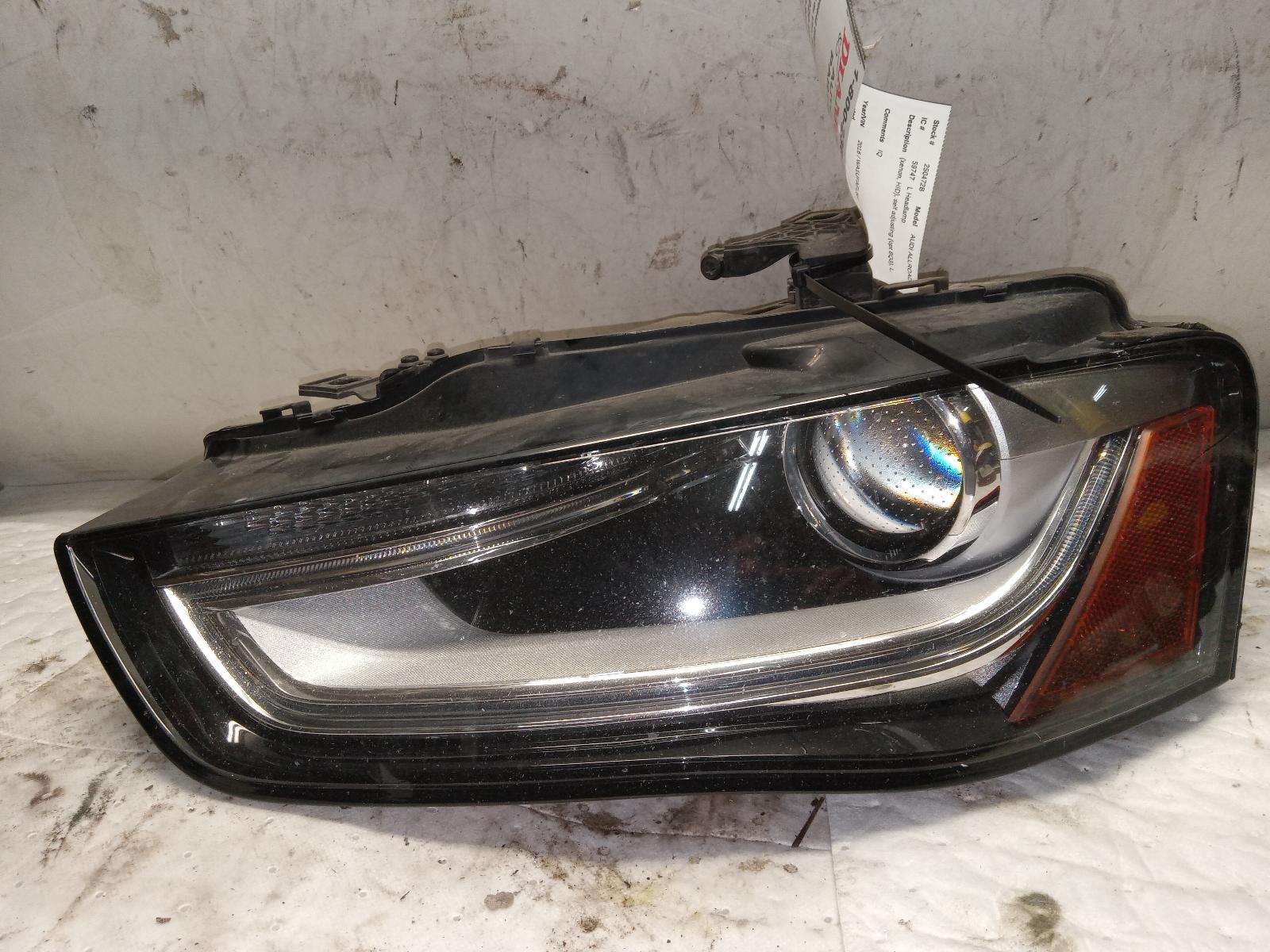 Headlight Assembly for Audi vehicles