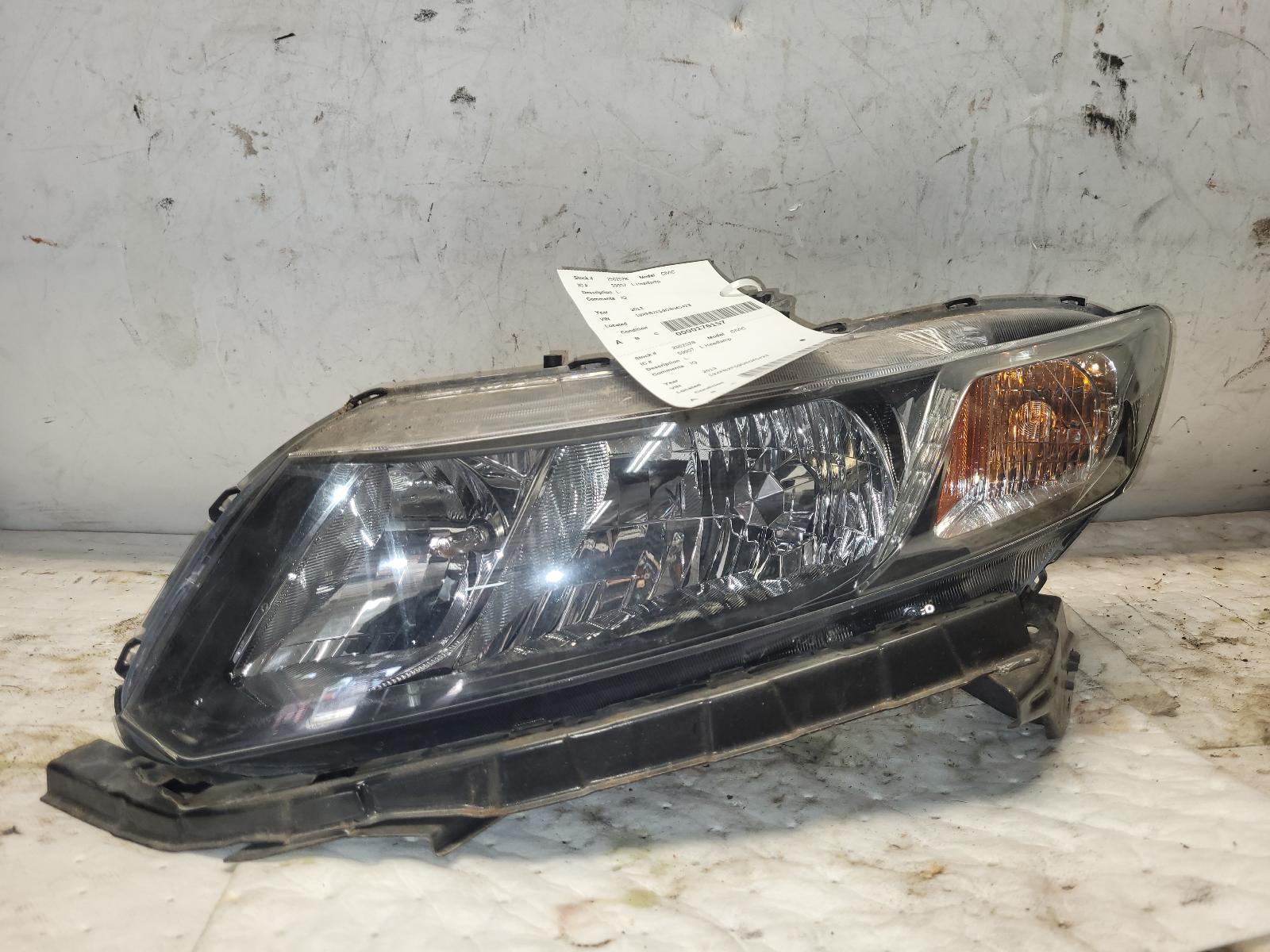 Headlight Assembly for Honda vehicles