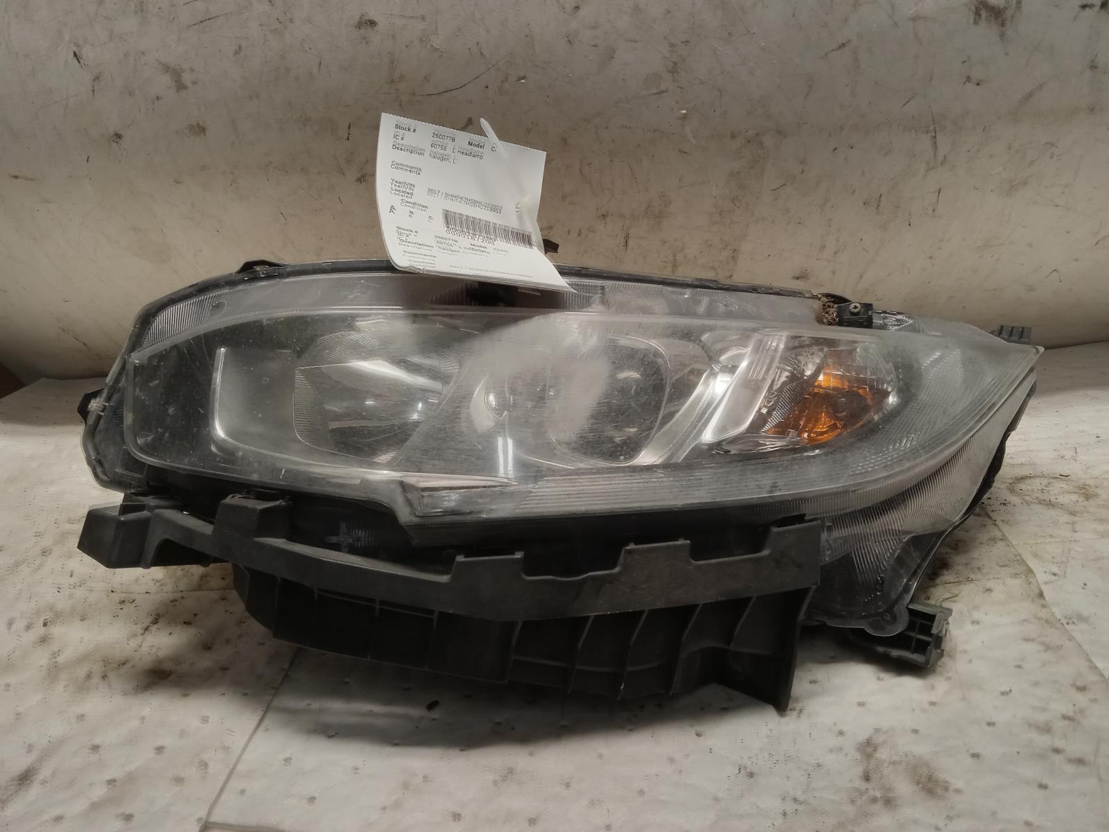 Headlight Assembly for Honda vehicles