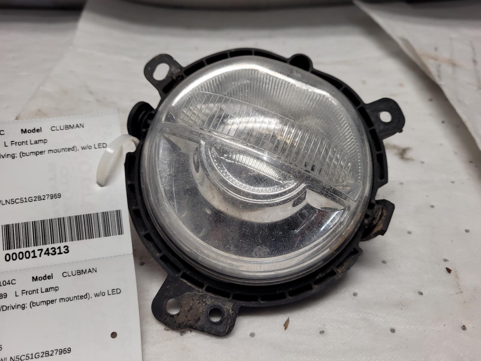 Front Lamp for Mini Cooper vehicles