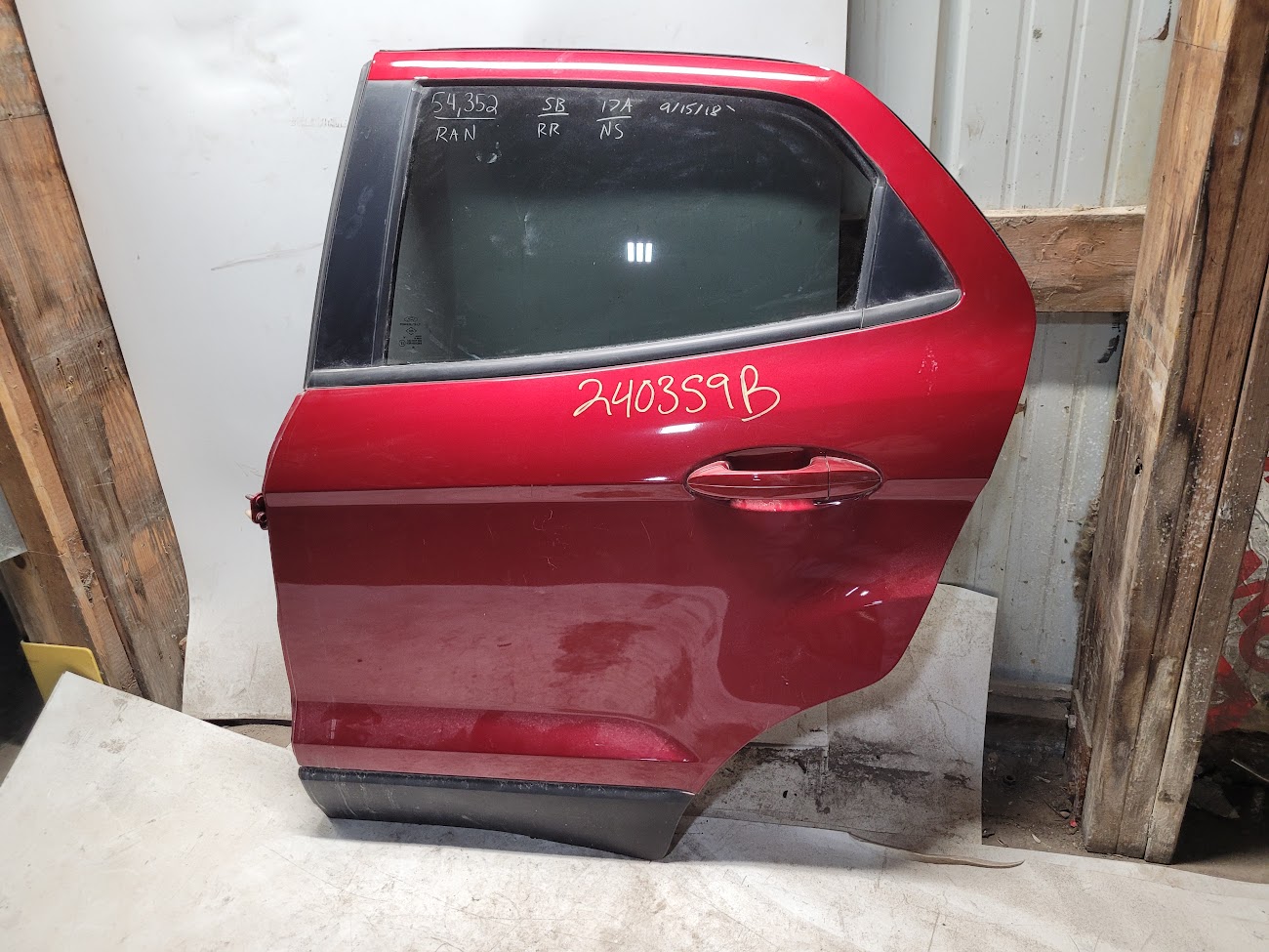 Rear Side Door Assembly for Ford vehicles