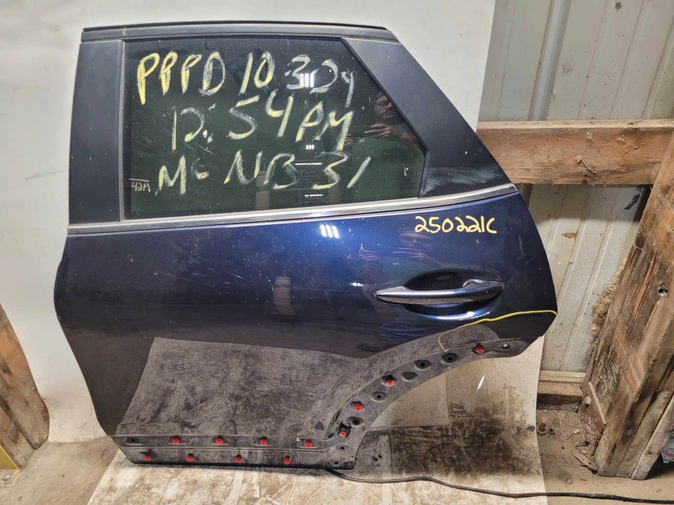 Rear Side Door Assembly for Mazda vehicles