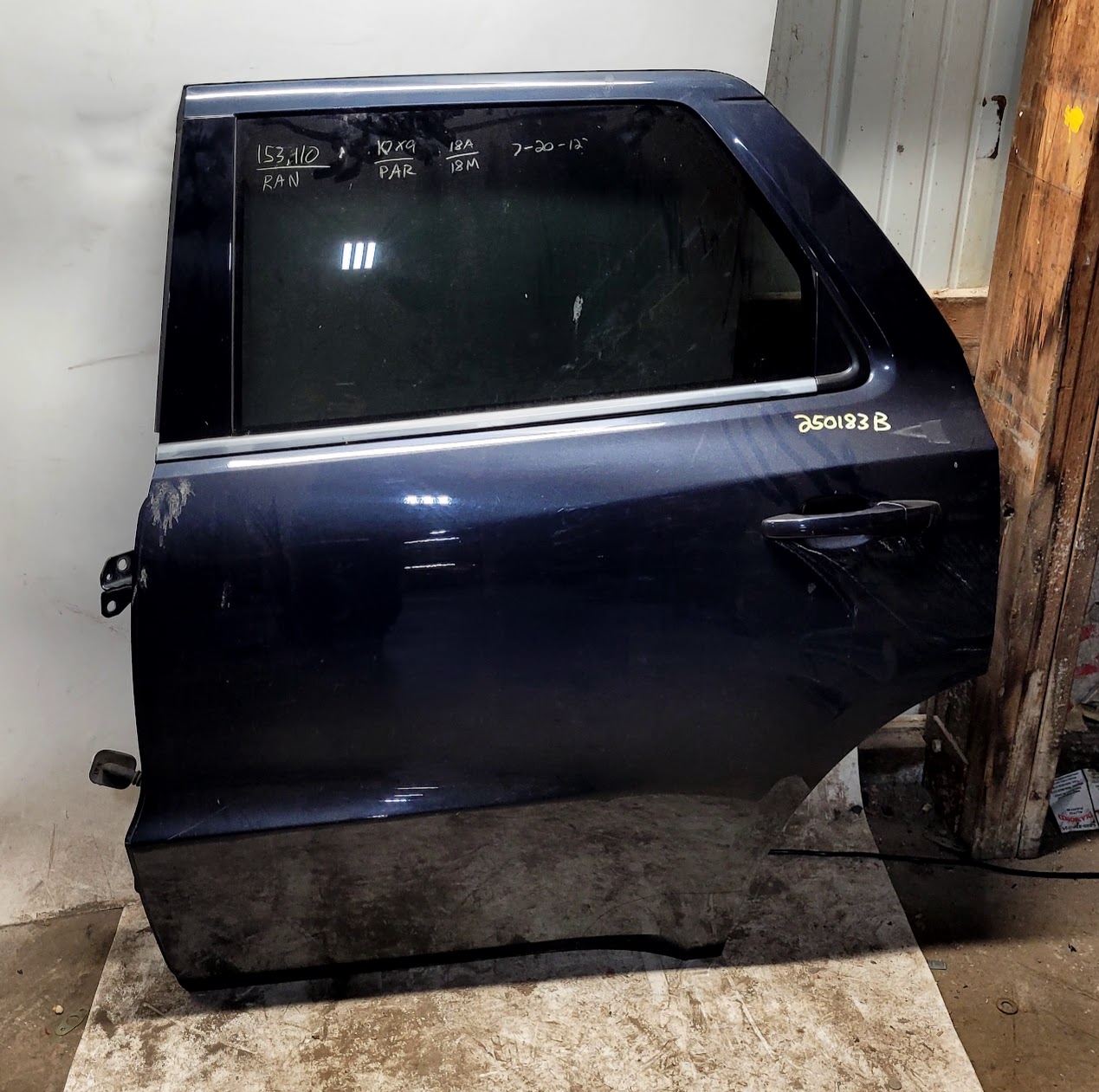 Rear Side Door Assembly for Dodge vehicles