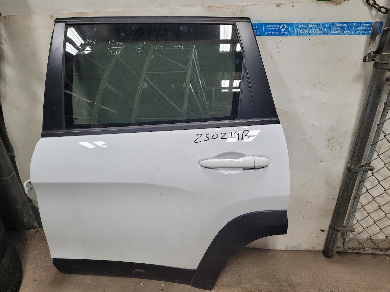 Rear Side Door Assembly for Jeep vehicles