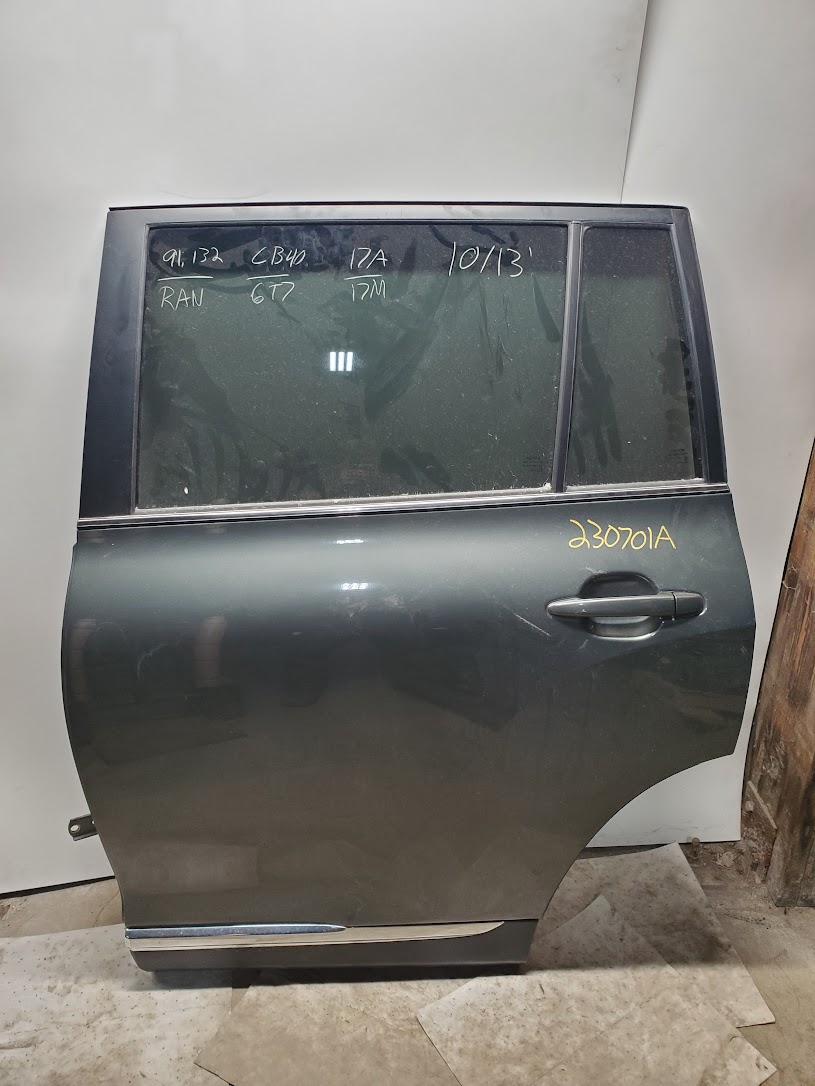 Rear Side Door Assembly for Toyota vehicles
