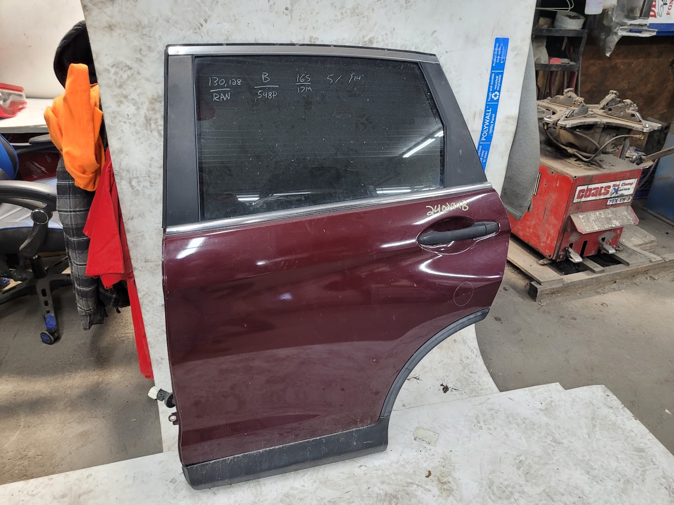 Rear Side Door Assembly for Honda vehicles
