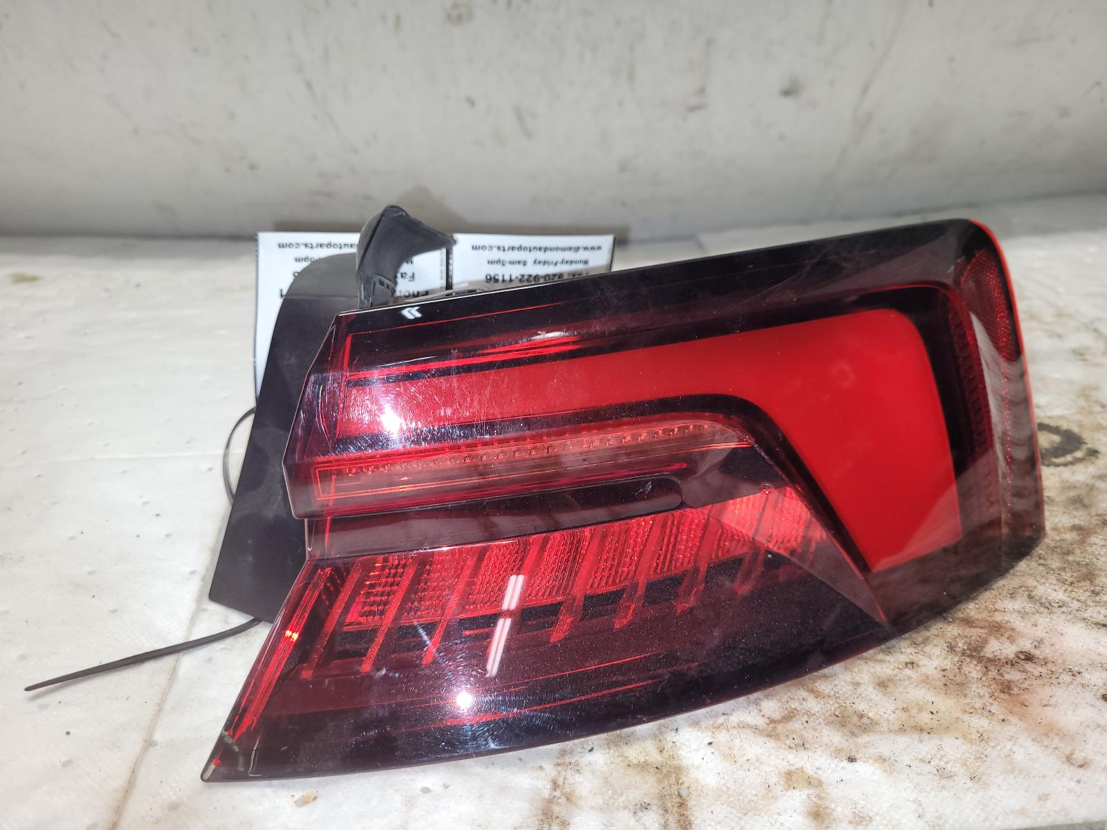 Taillight Assembly for Audi vehicles
