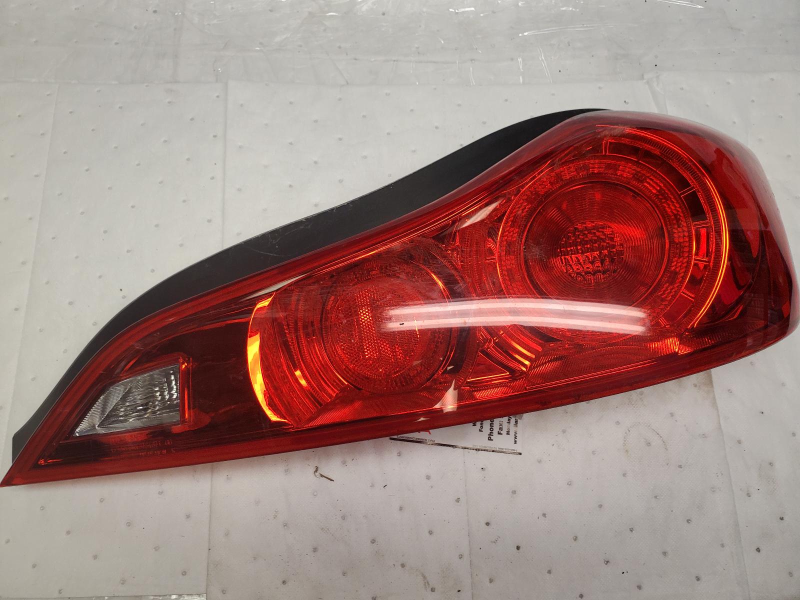 Taillight Assembly for Infiniti vehicles