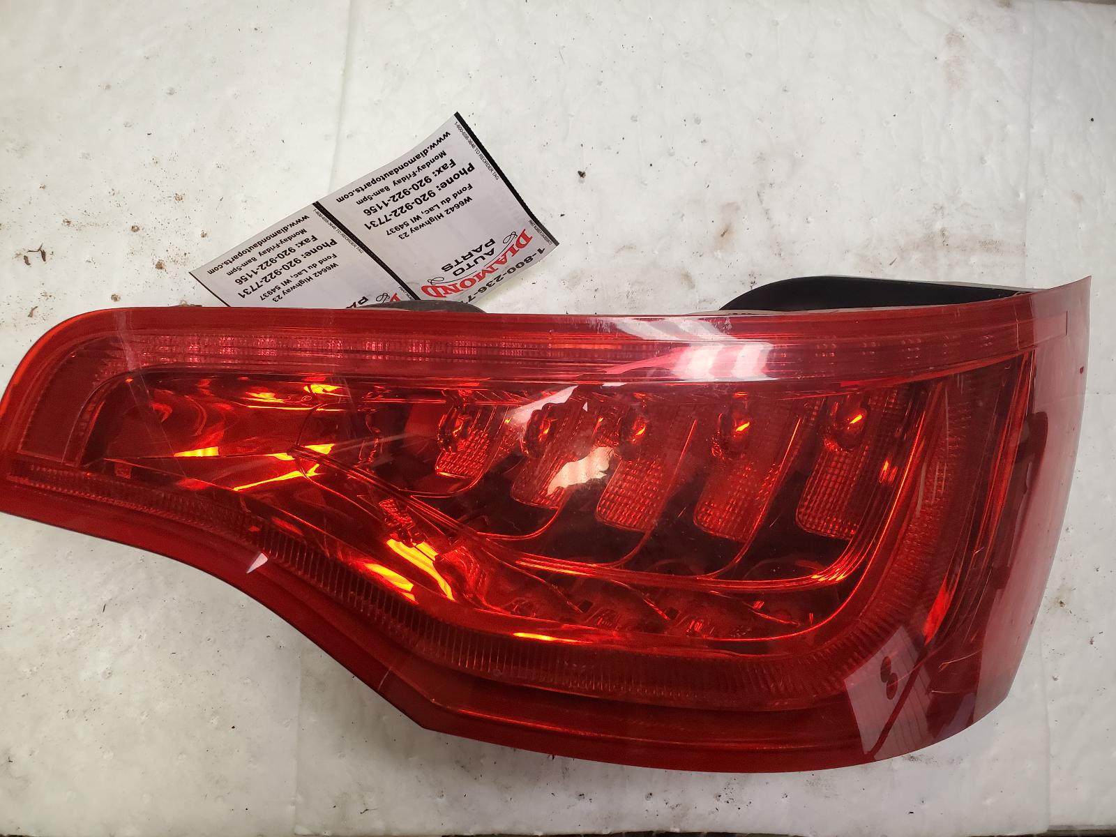 Taillight Assembly for Audi vehicles