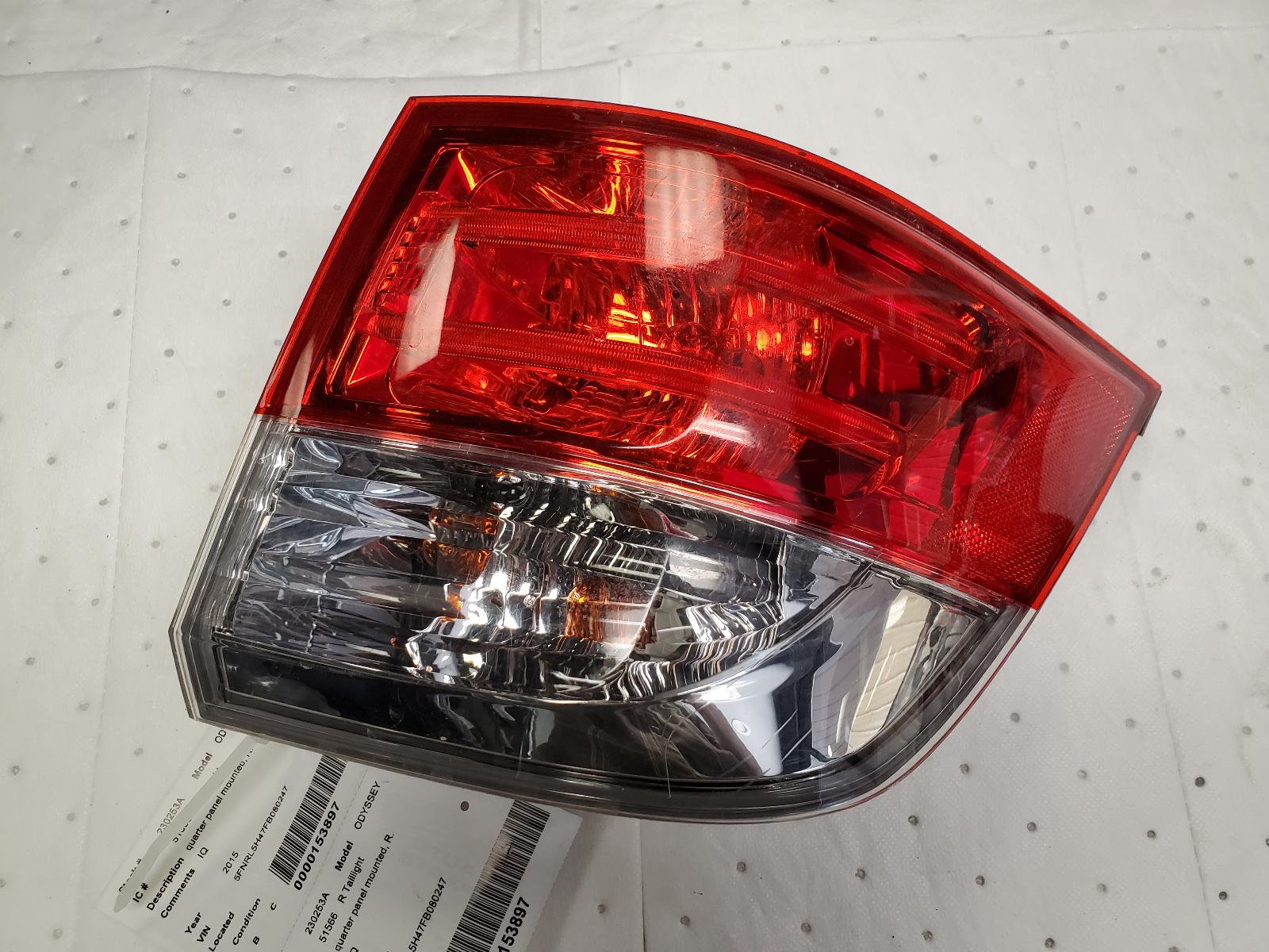 Taillight Assembly for Honda vehicles