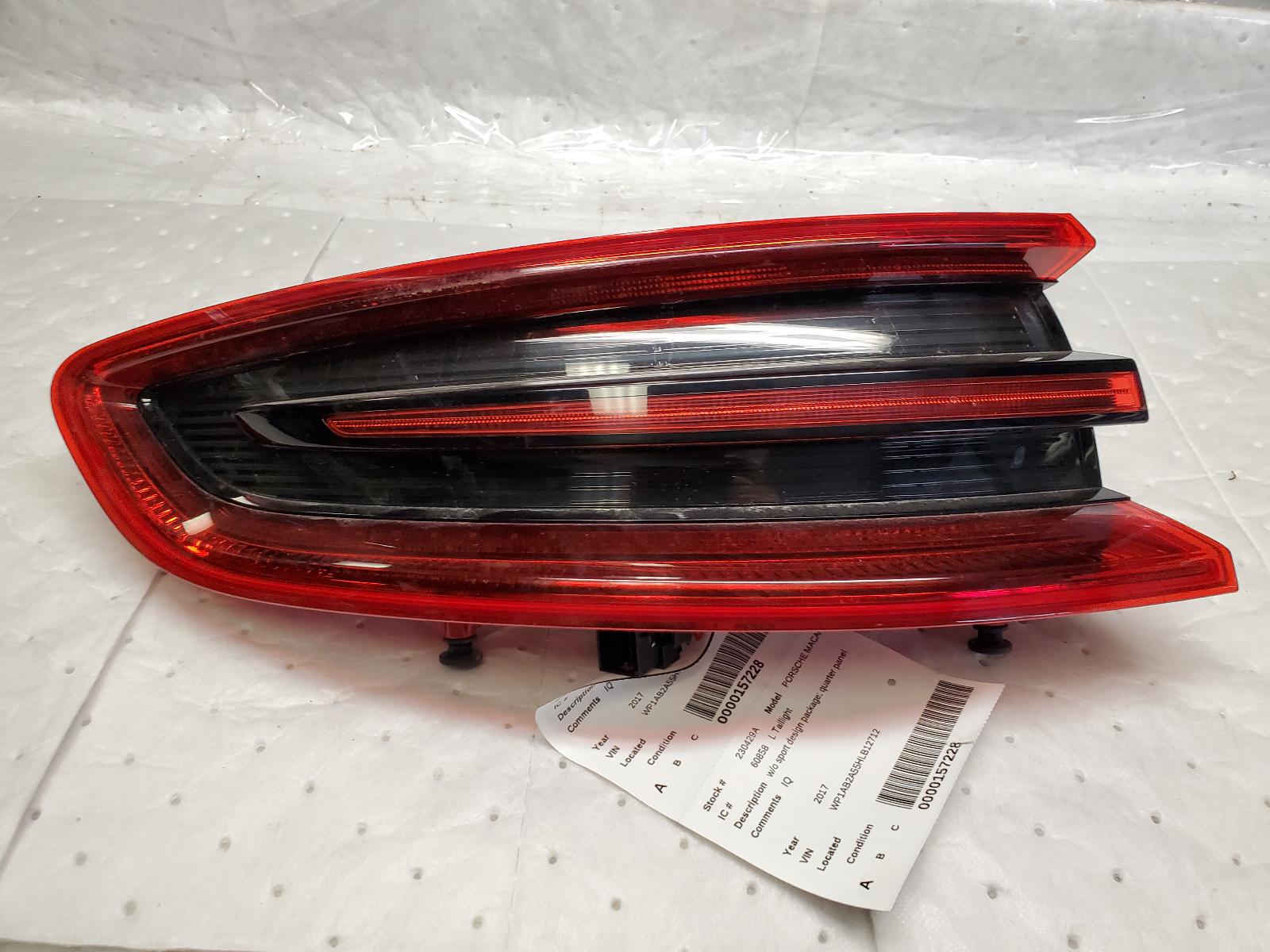 Taillight Assembly for Porsche vehicles