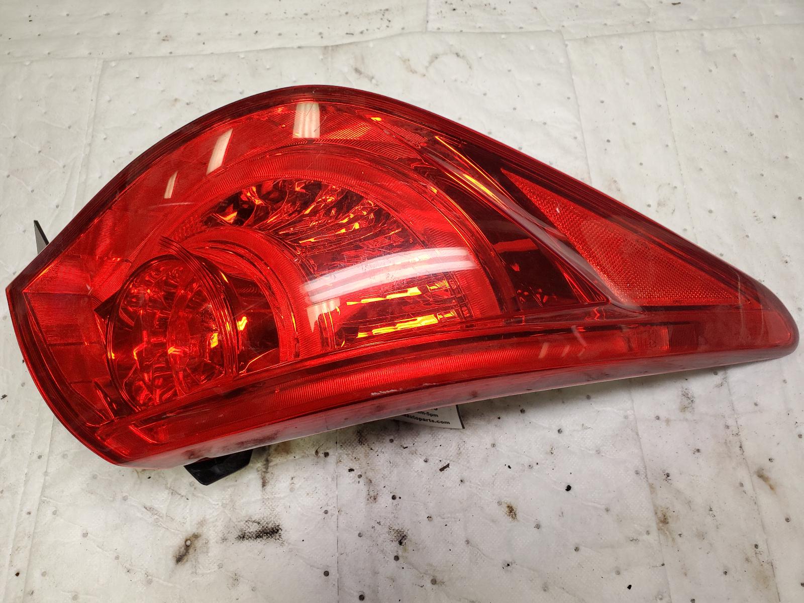 Taillight Assembly for Infiniti vehicles