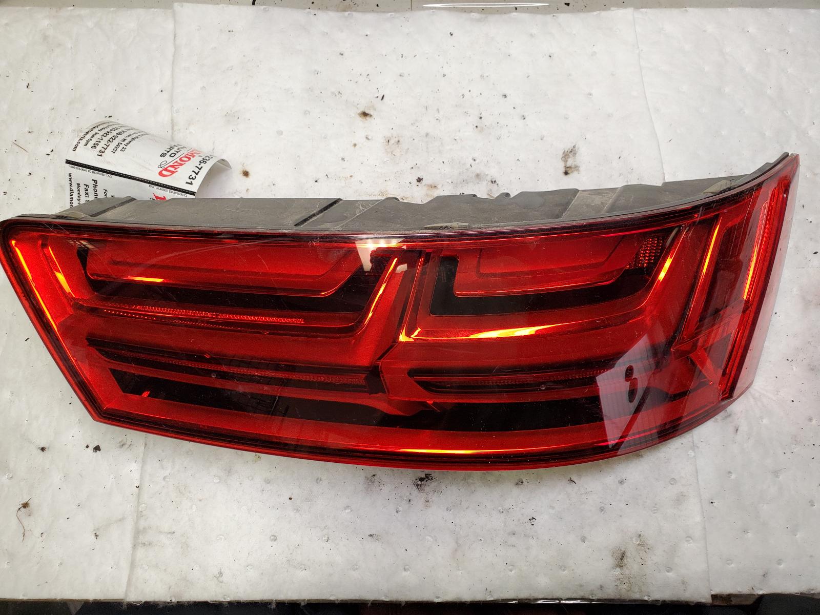 Taillight Assembly for Audi vehicles