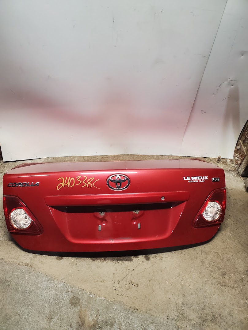 Decklid Tailgate for Toyota vehicles