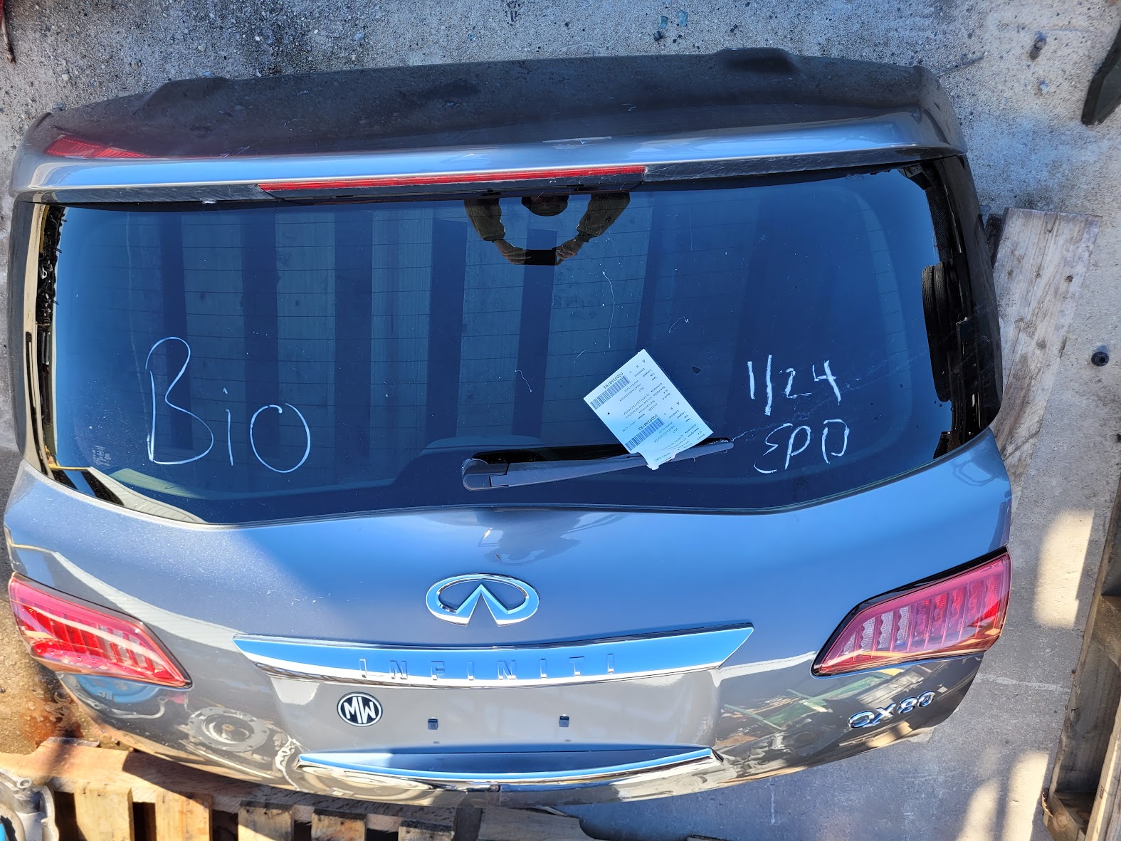 Decklid Tailgate for Infiniti vehicles