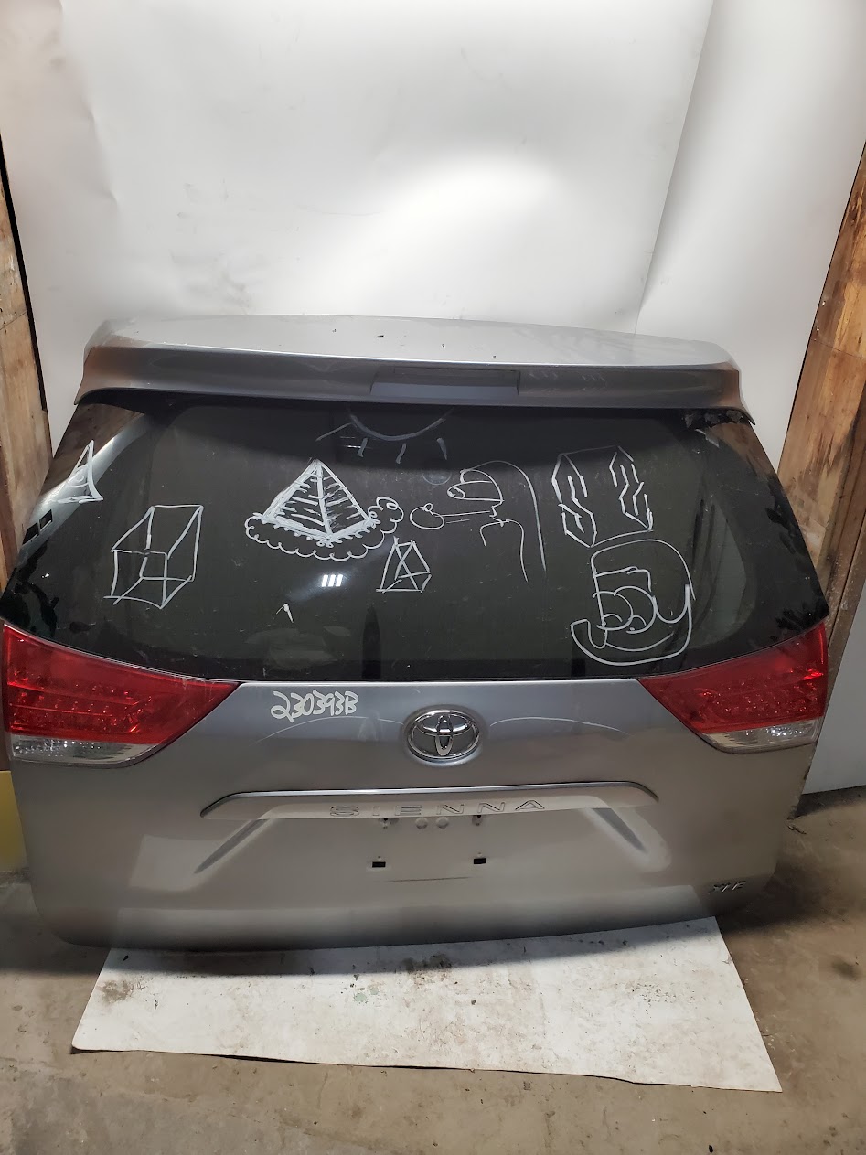 Decklid Tailgate for Toyota vehicles