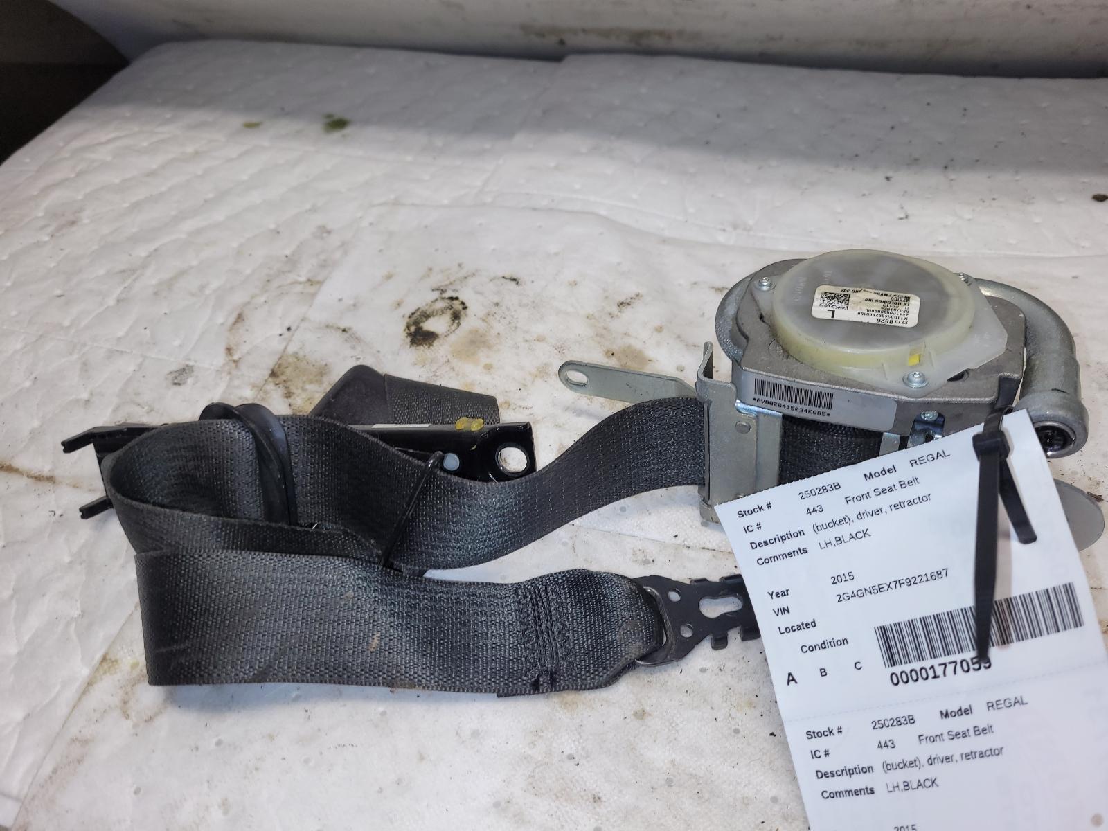 Front Seat Belt for Buick and Chevrolet vehicles