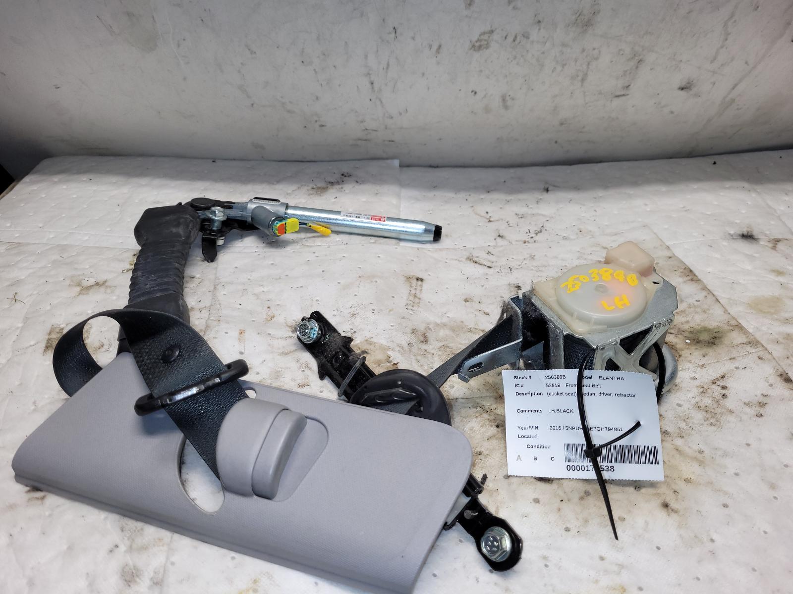 Front Seat Belt for Hyundai vehicles