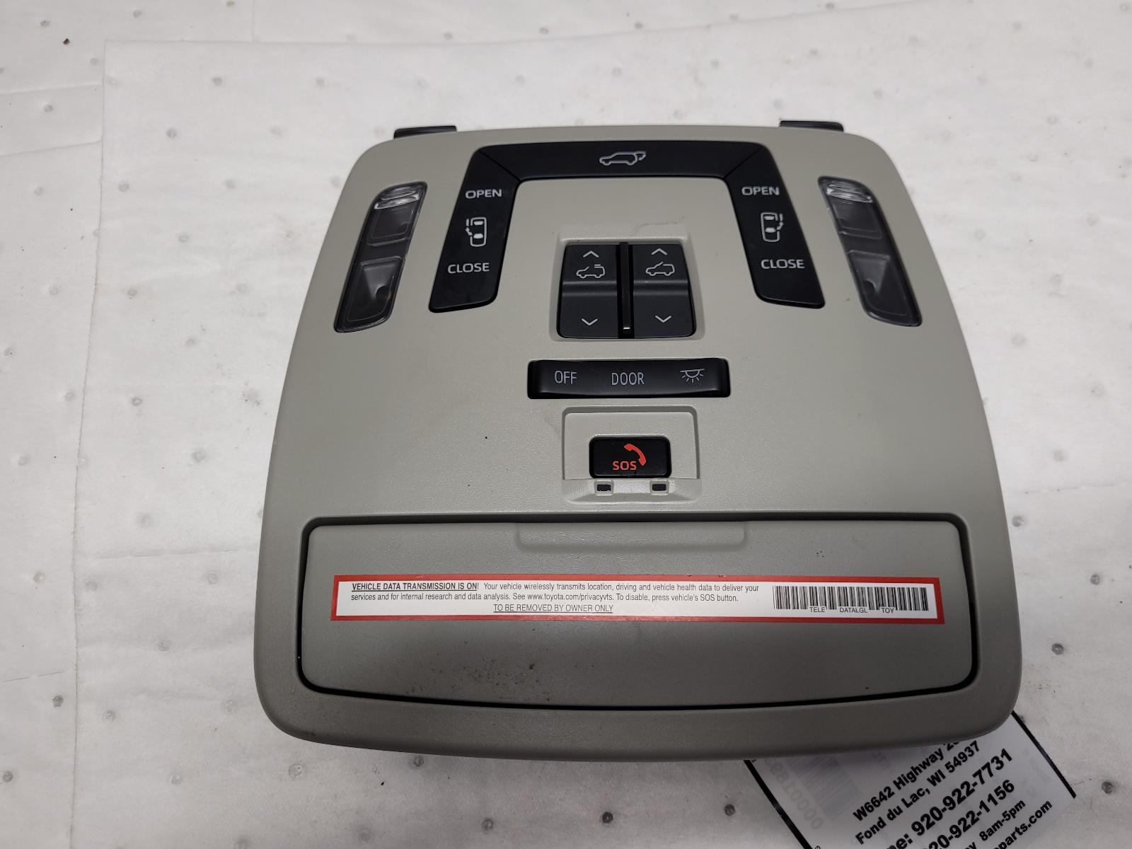 Front Console for Toyota vehicles