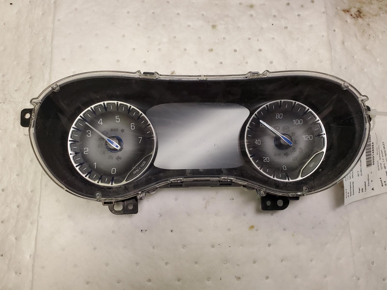 Speedometer Cluster for Chrysler vehicles