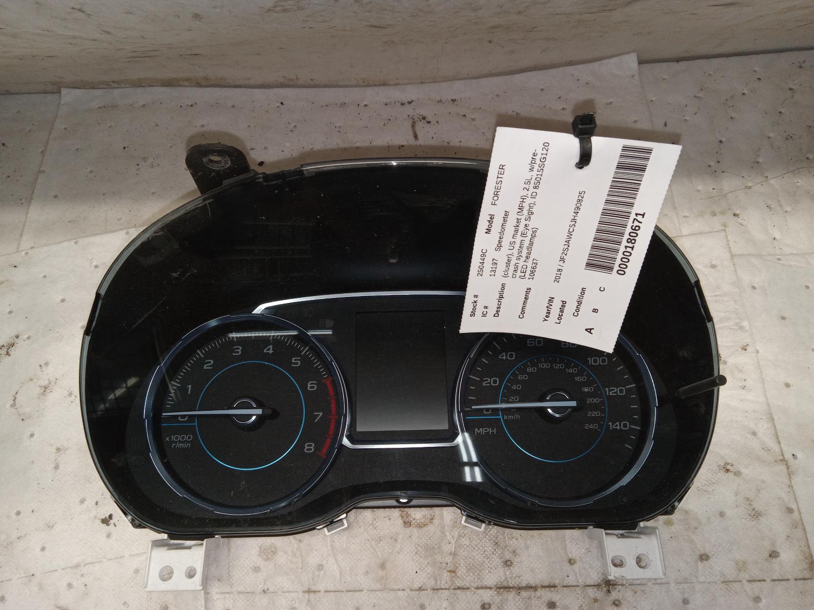 Speedometer Cluster for Subaru vehicles