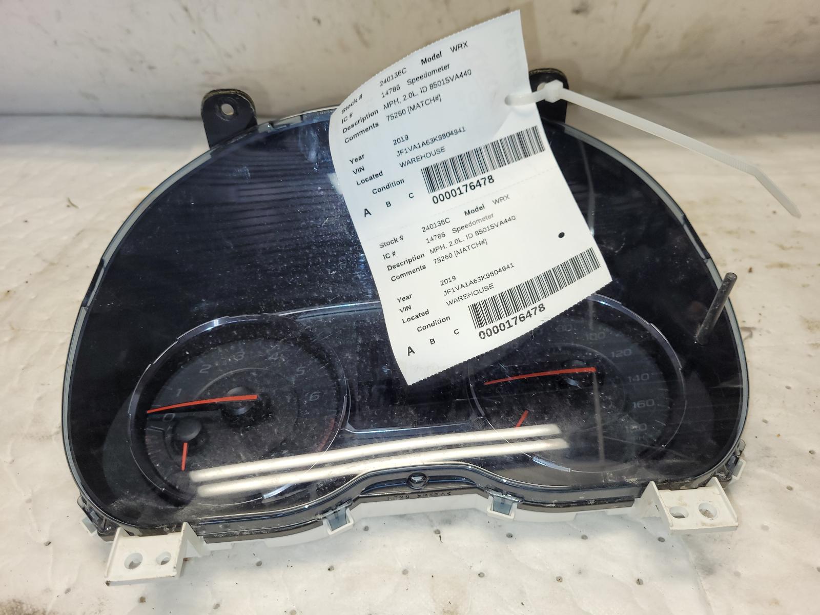Speedometer Cluster for Subaru vehicles