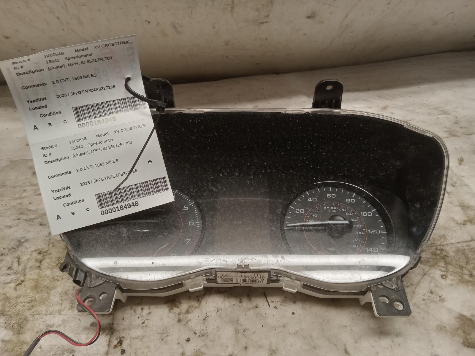 Speedometer Cluster for Subaru vehicles