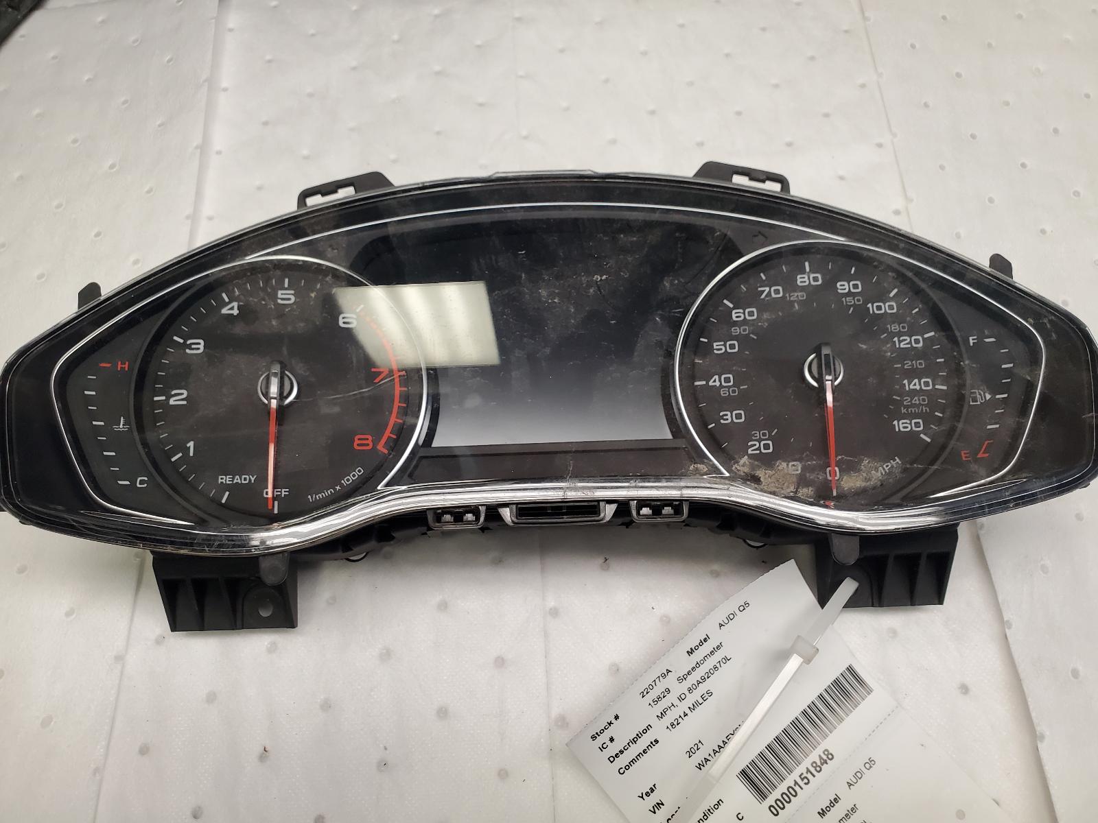Speedometer Cluster for Audi vehicles