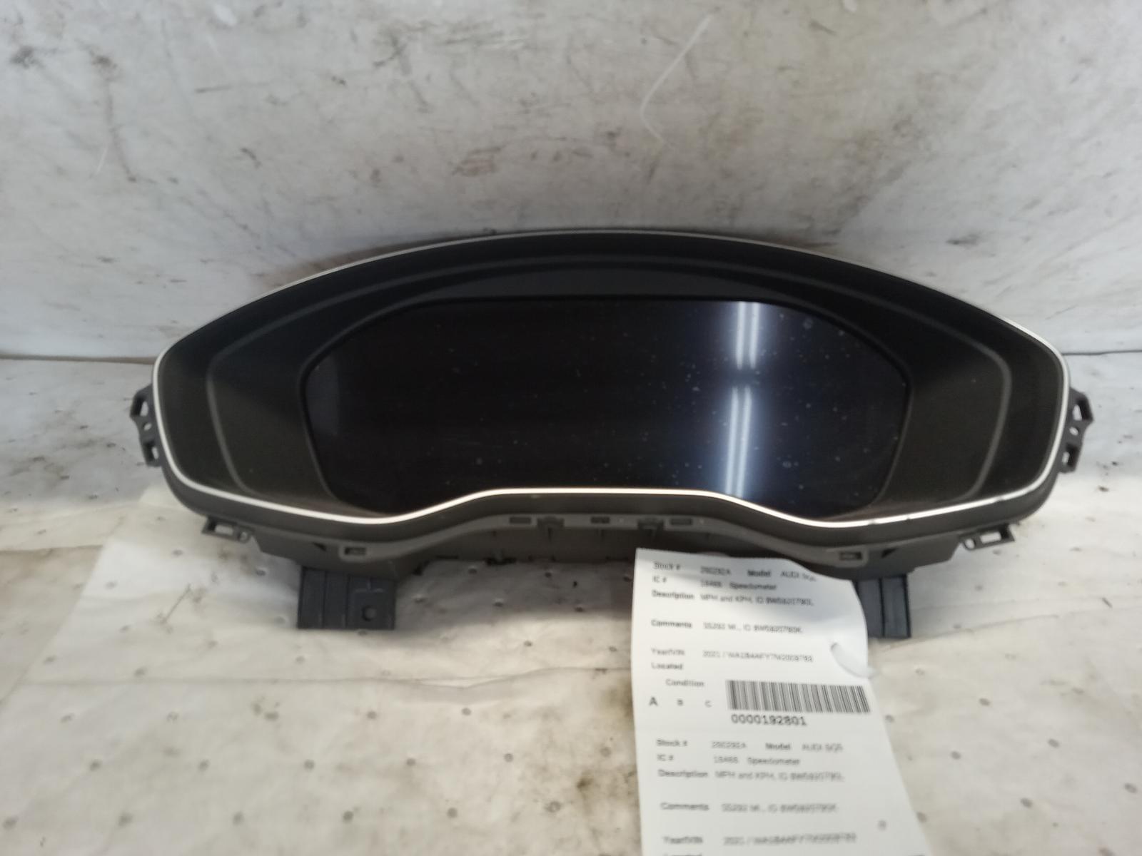 Speedometer Cluster for Audi vehicles
