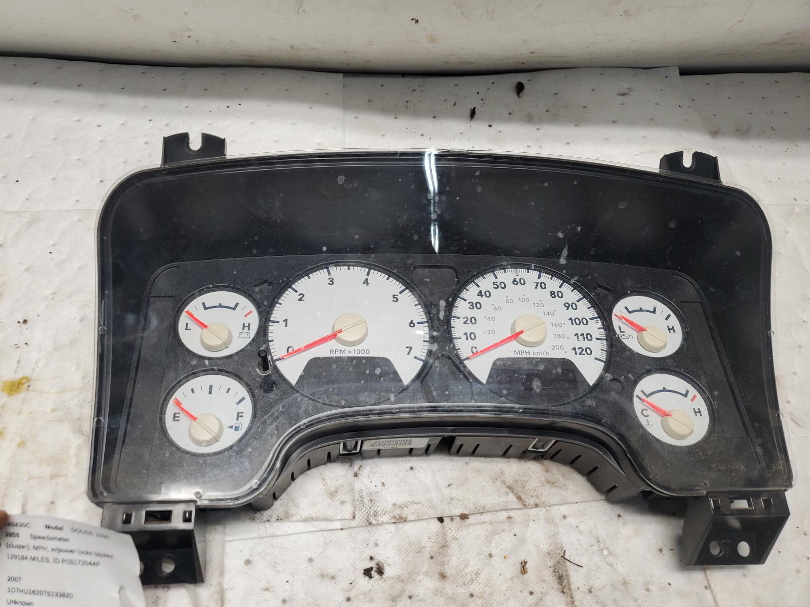Speedometer Cluster for Dodge vehicles