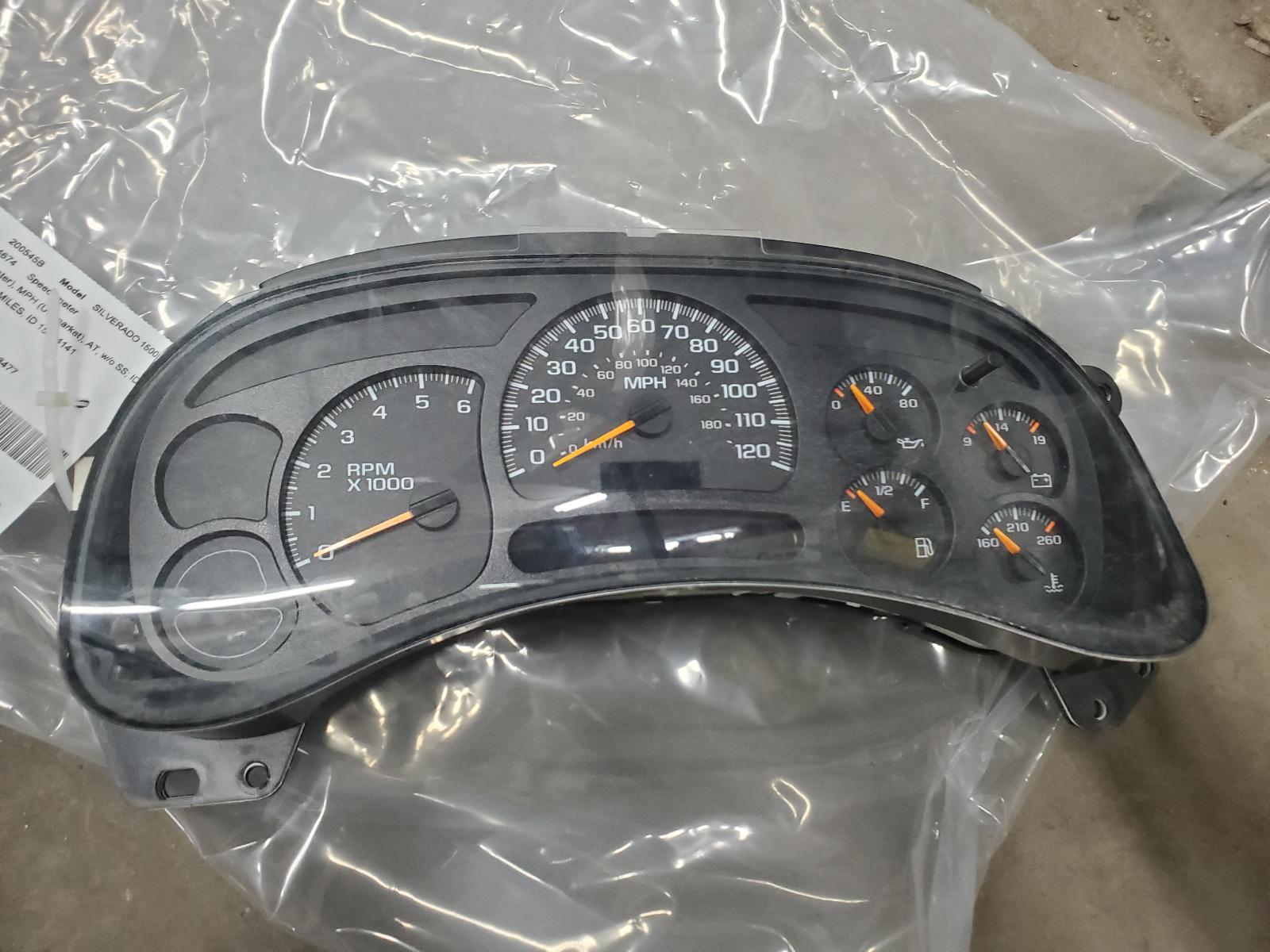 Speedometer Cluster for Chevrolet and GMC vehicles