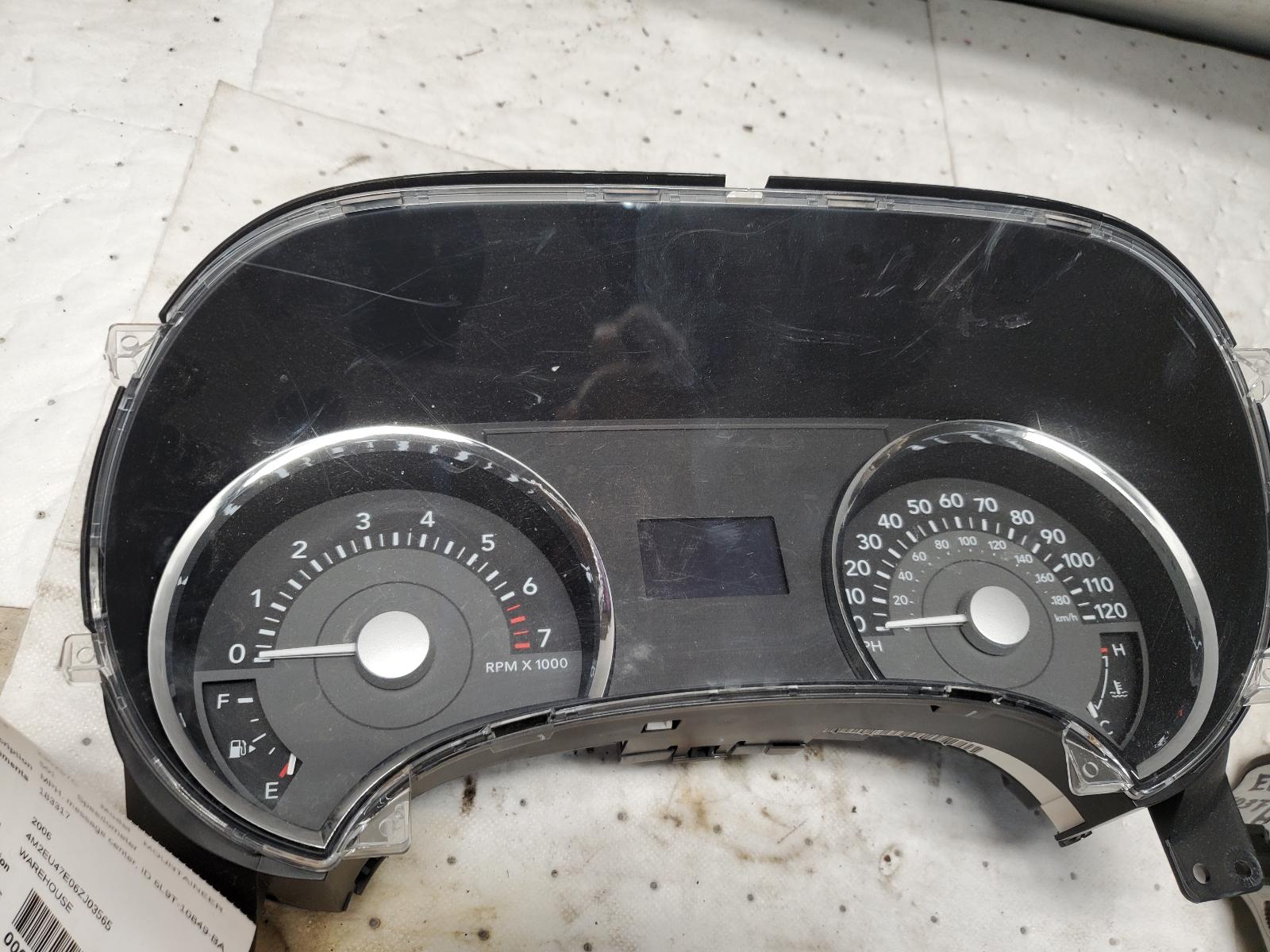 Speedometer Cluster for Mercury vehicles