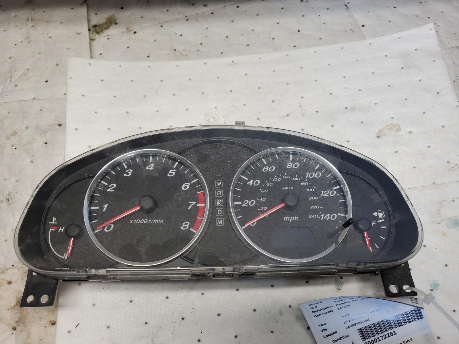 Speedometer Cluster for Mazda vehicles