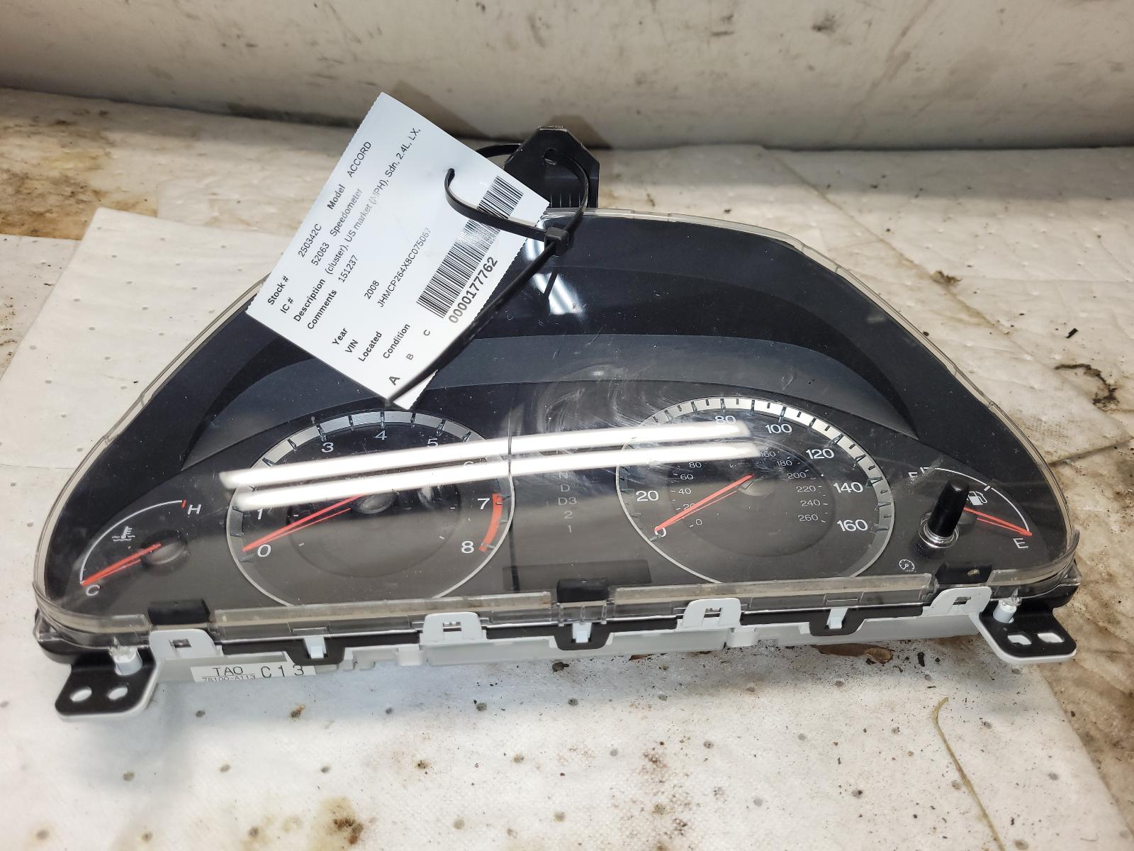 Speedometer Cluster for Honda vehicles