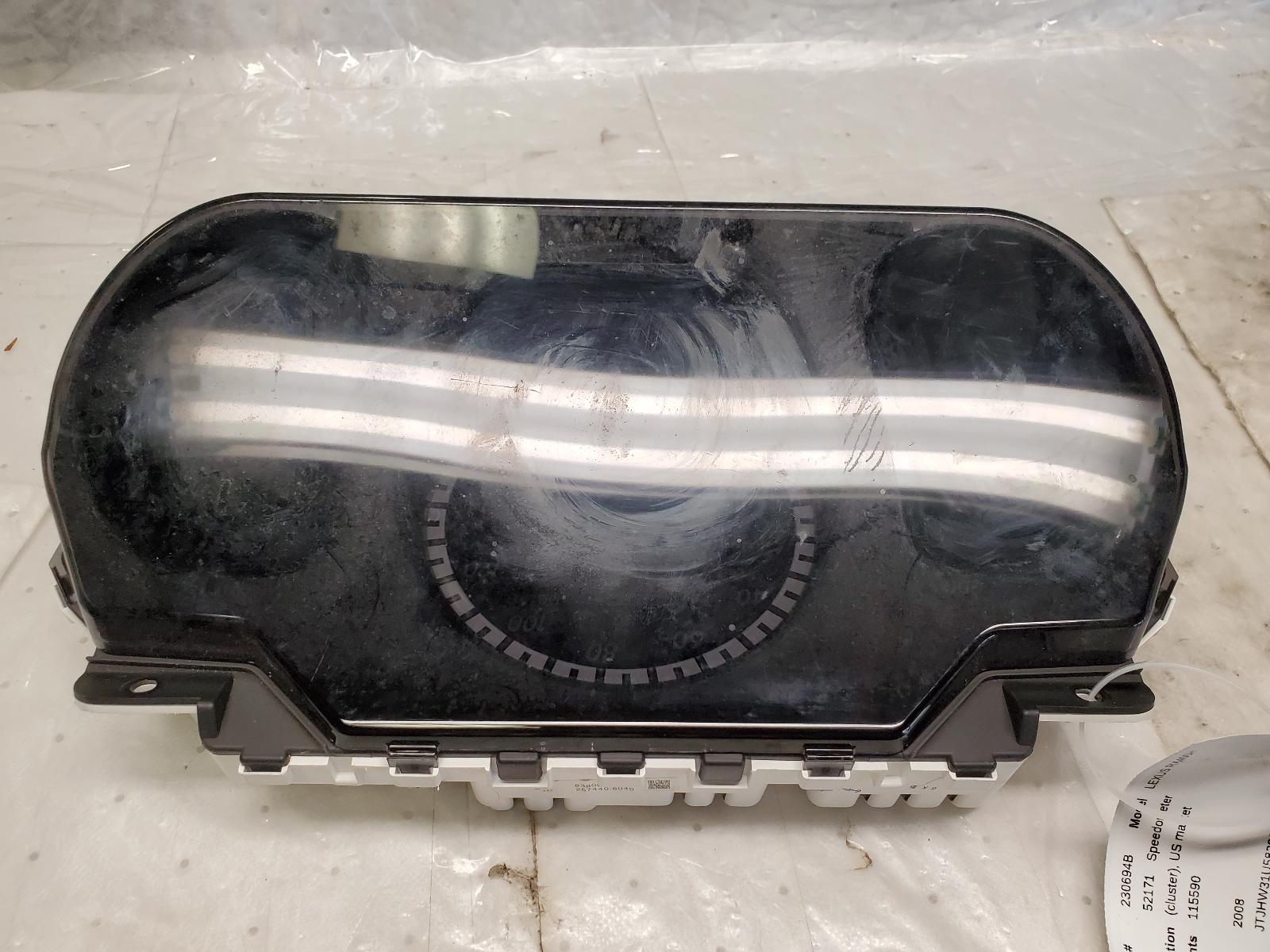 Speedometer Cluster for Lexus vehicles