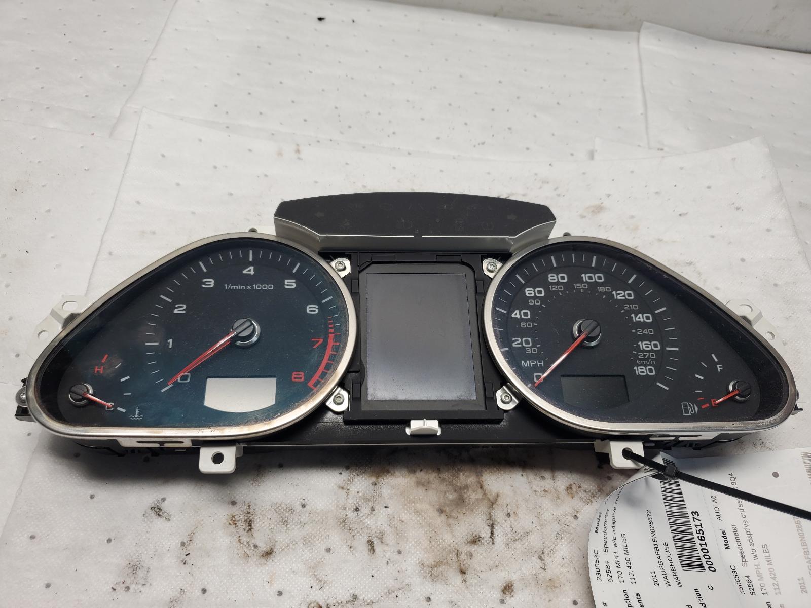 Speedometer Cluster for Audi vehicles