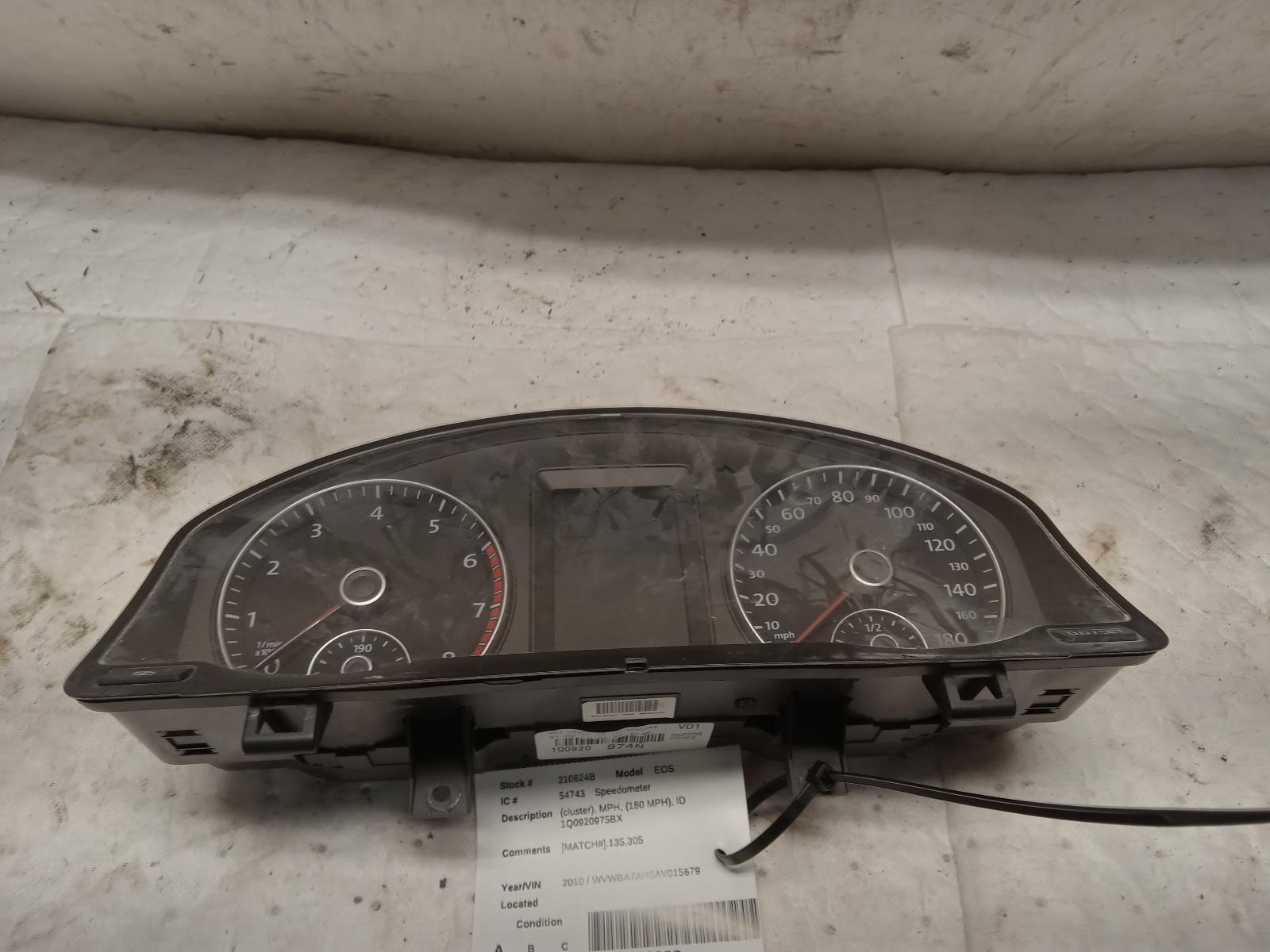 Speedometer Cluster for Volkswagen vehicles