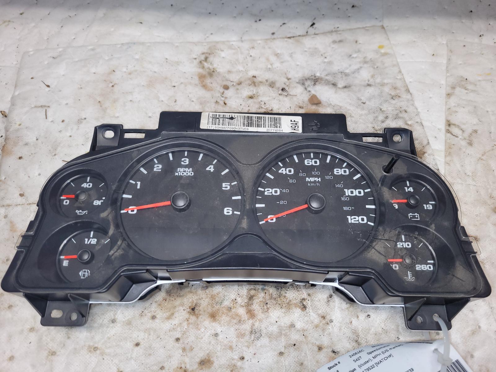 Speedometer Cluster for Chevrolet and GMC vehicles