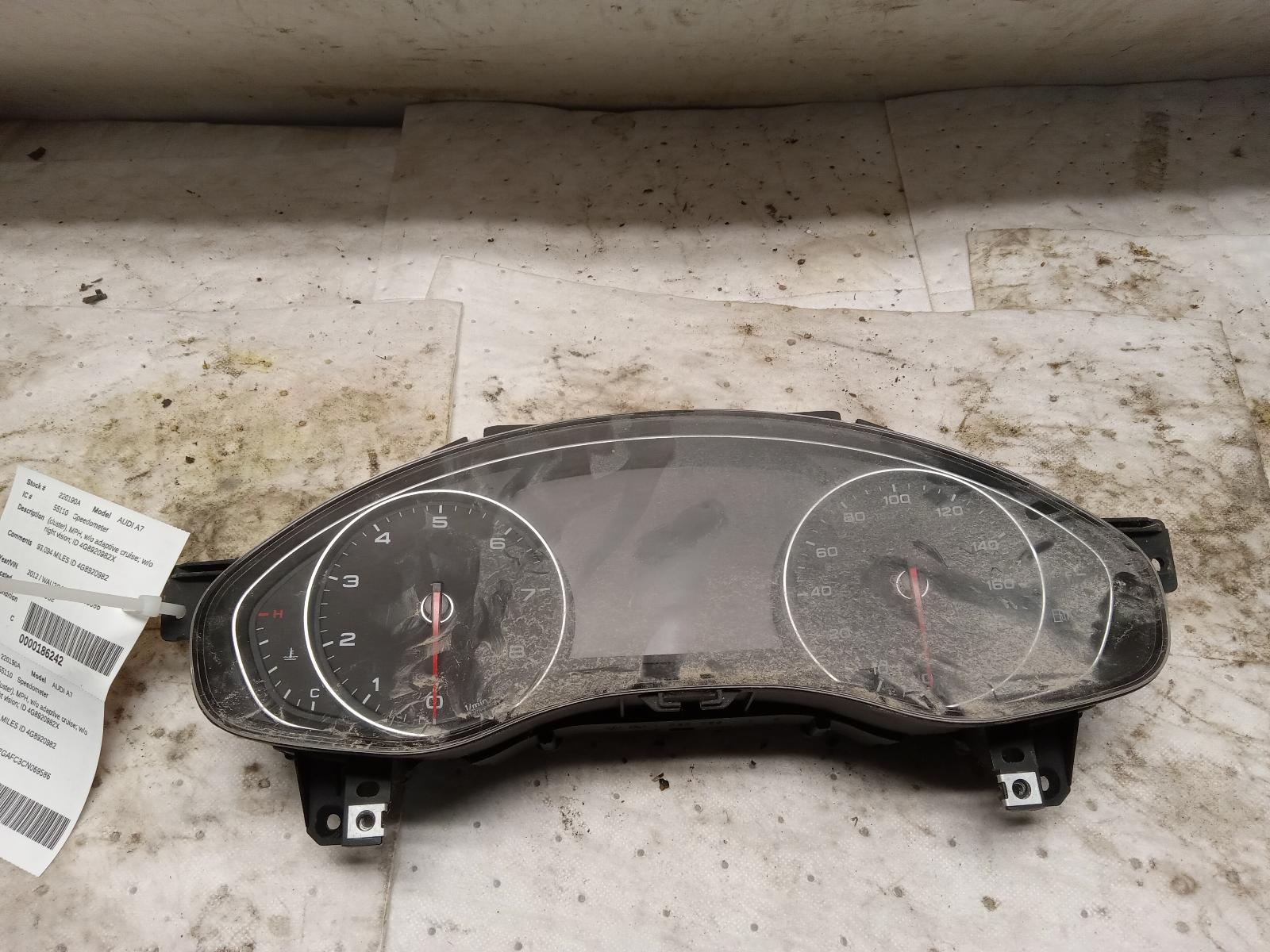 Speedometer Cluster for Audi vehicles