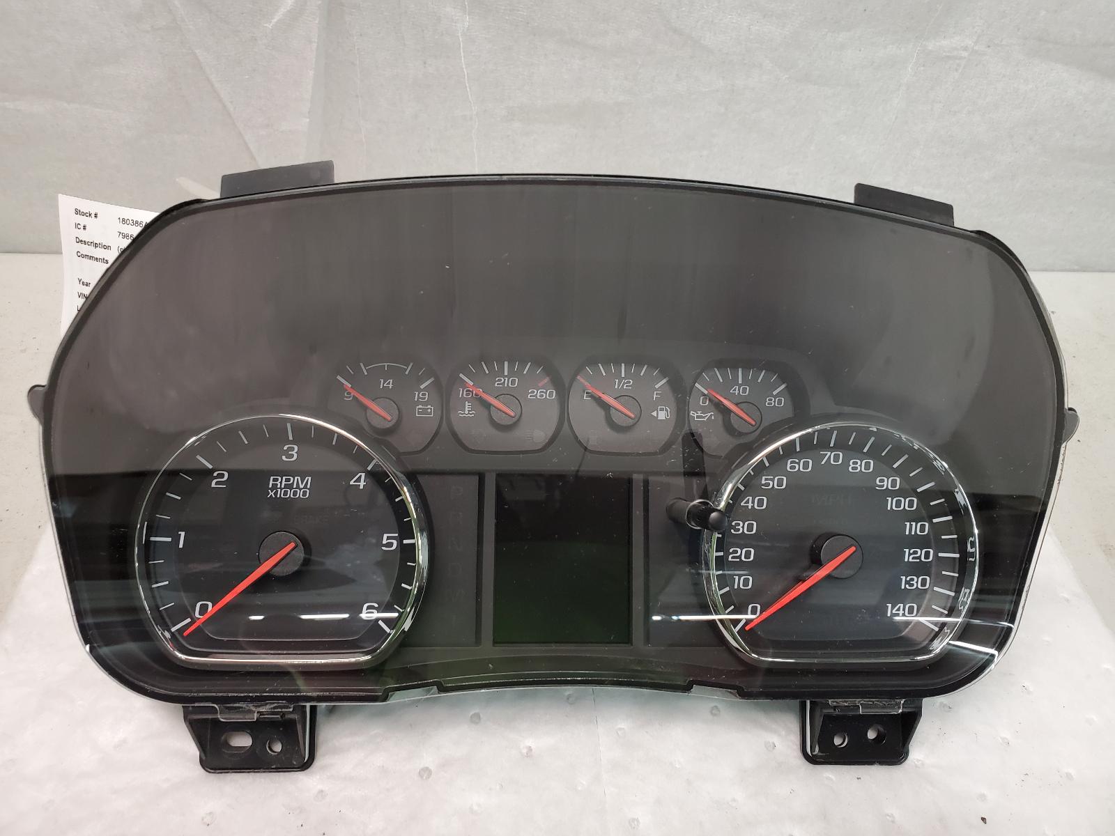 Speedometer Cluster for Chevrolet and GMC vehicles