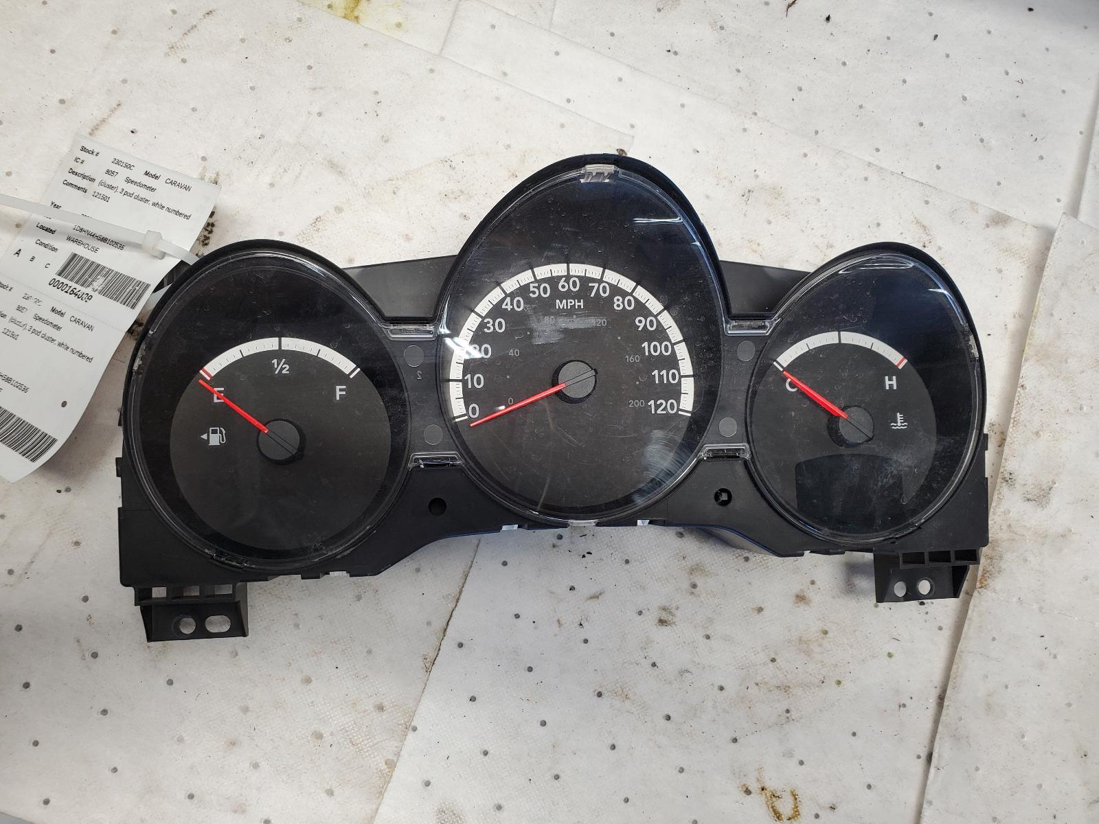 Speedometer Cluster for Chrysler and Dodge vehicles