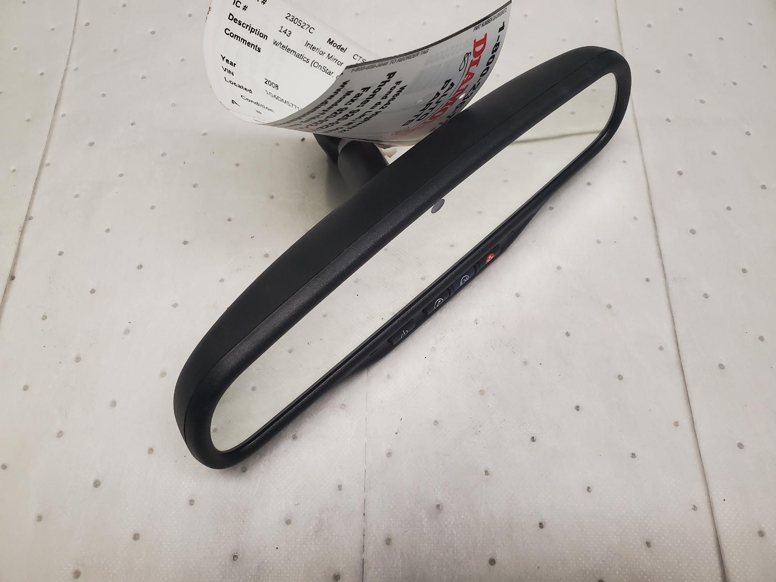 Interior Mirror for Chevrolet, GMC, Cadillac, Buick and Saturn vehicles