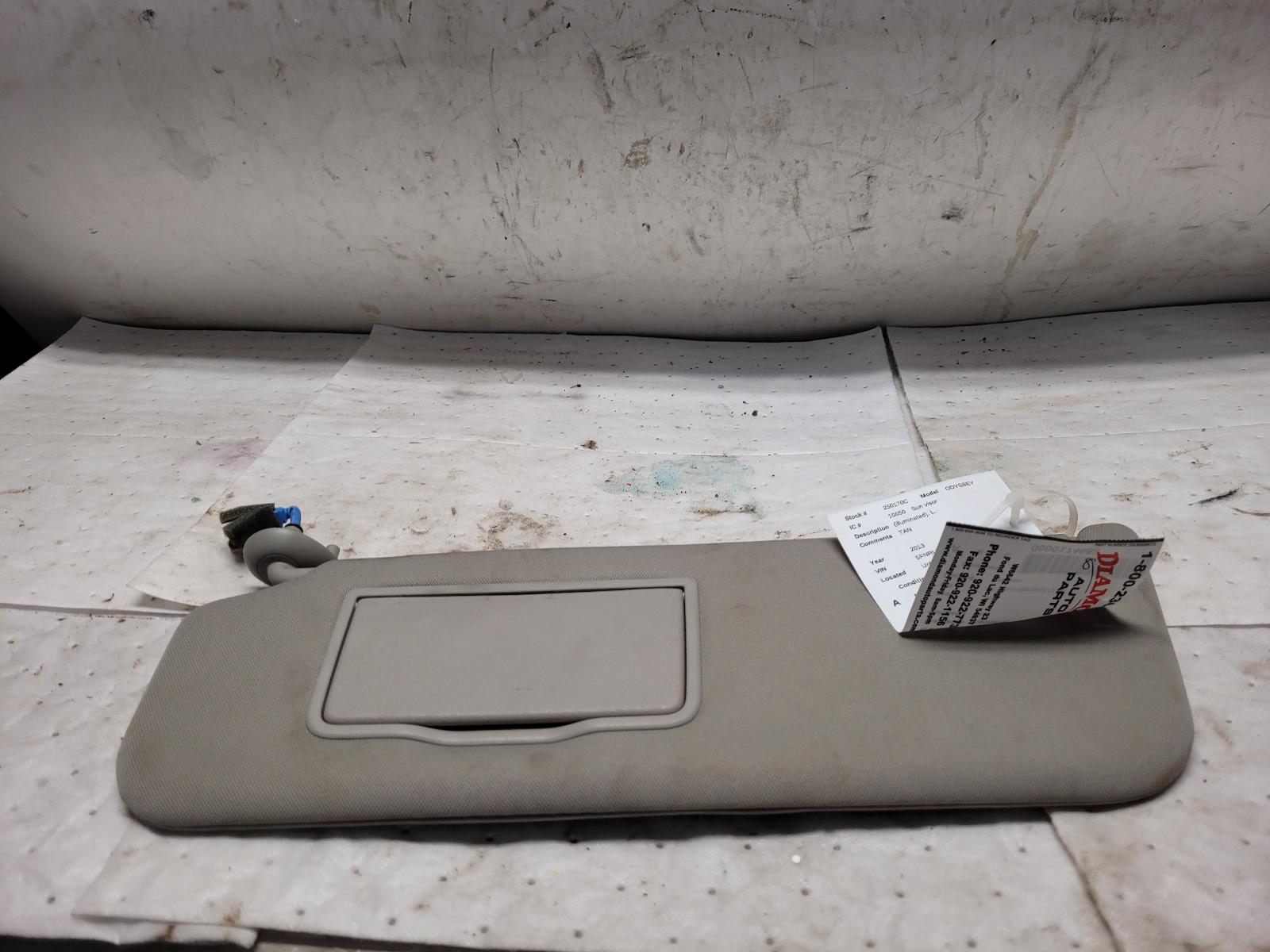 Sun Visor for Honda vehicles