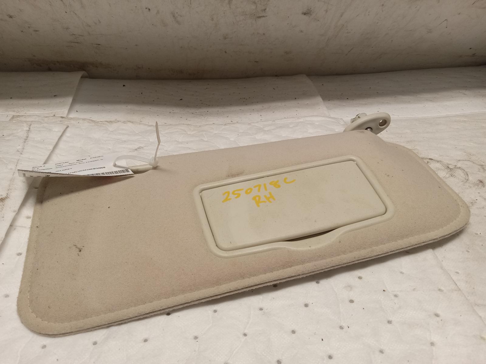 Sun Visor for Ford and Mercury vehicles