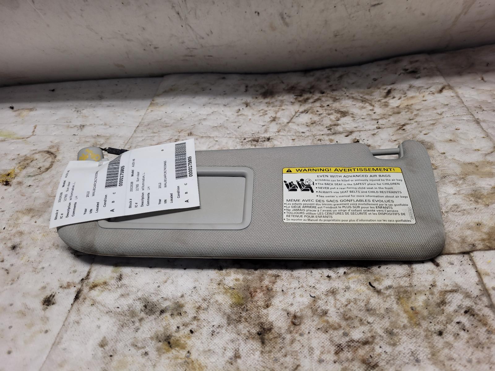 Sun Visor for Audi vehicles