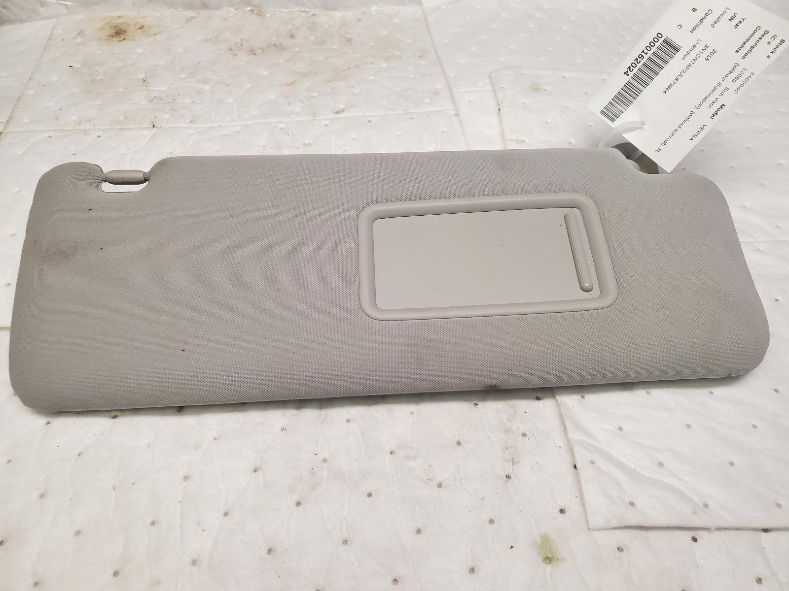 Sun Visor for Nissan vehicles