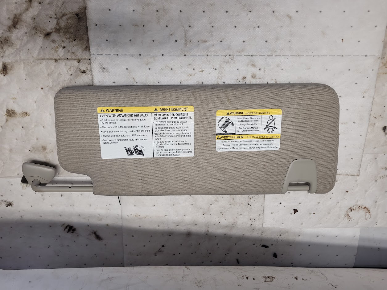 Sun Visor for Nissan vehicles